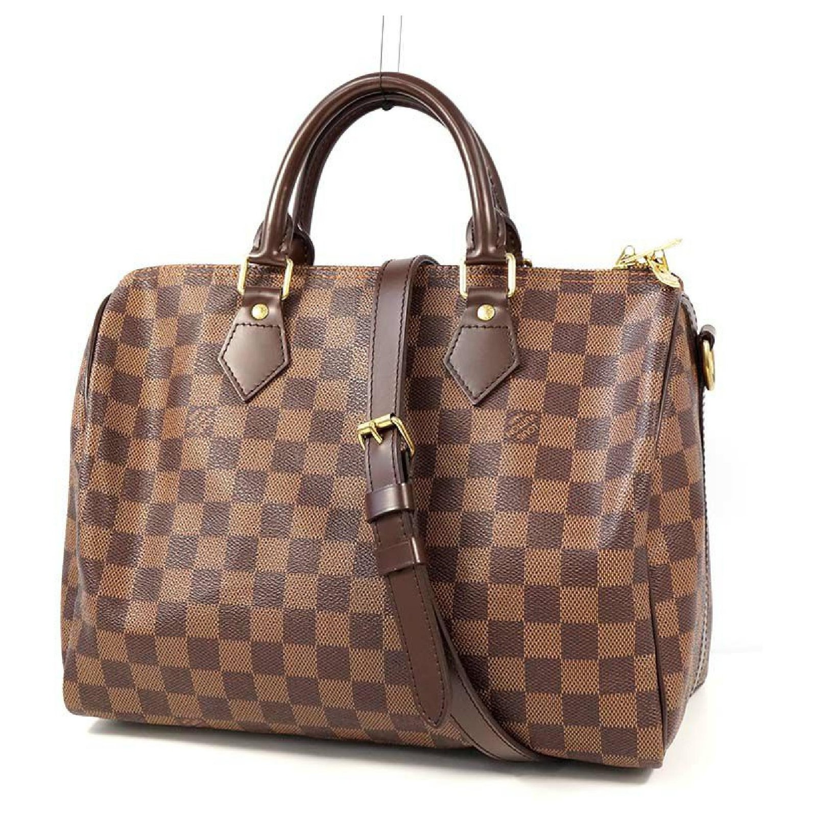 Louis Vuitton speedy Bandouliere 30 Womens handbag N41367 damier