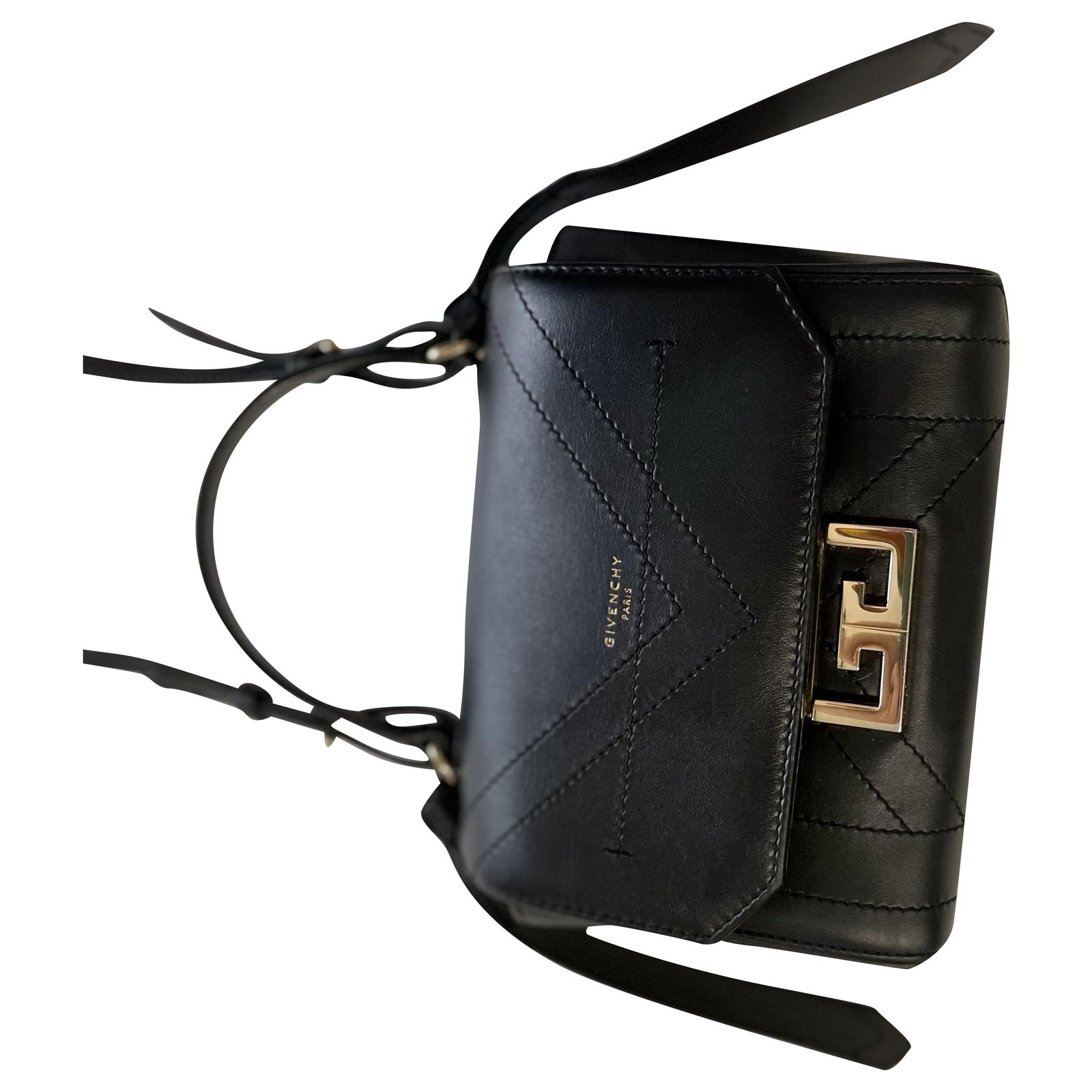 Givenchy mini Eden bag Black Leather ref.269841 - Joli Closet