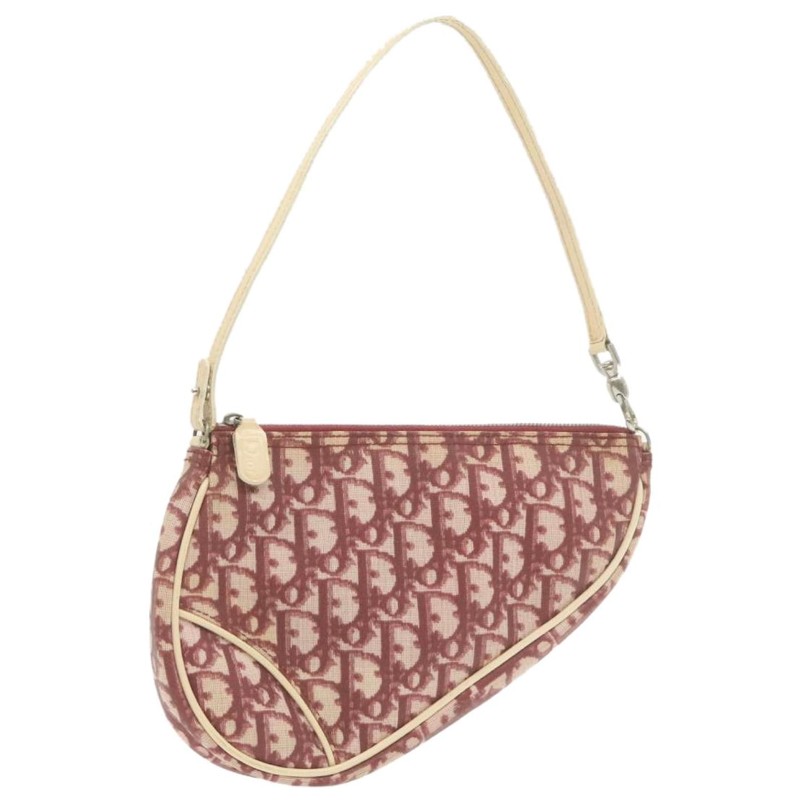 dior saddle red bag
