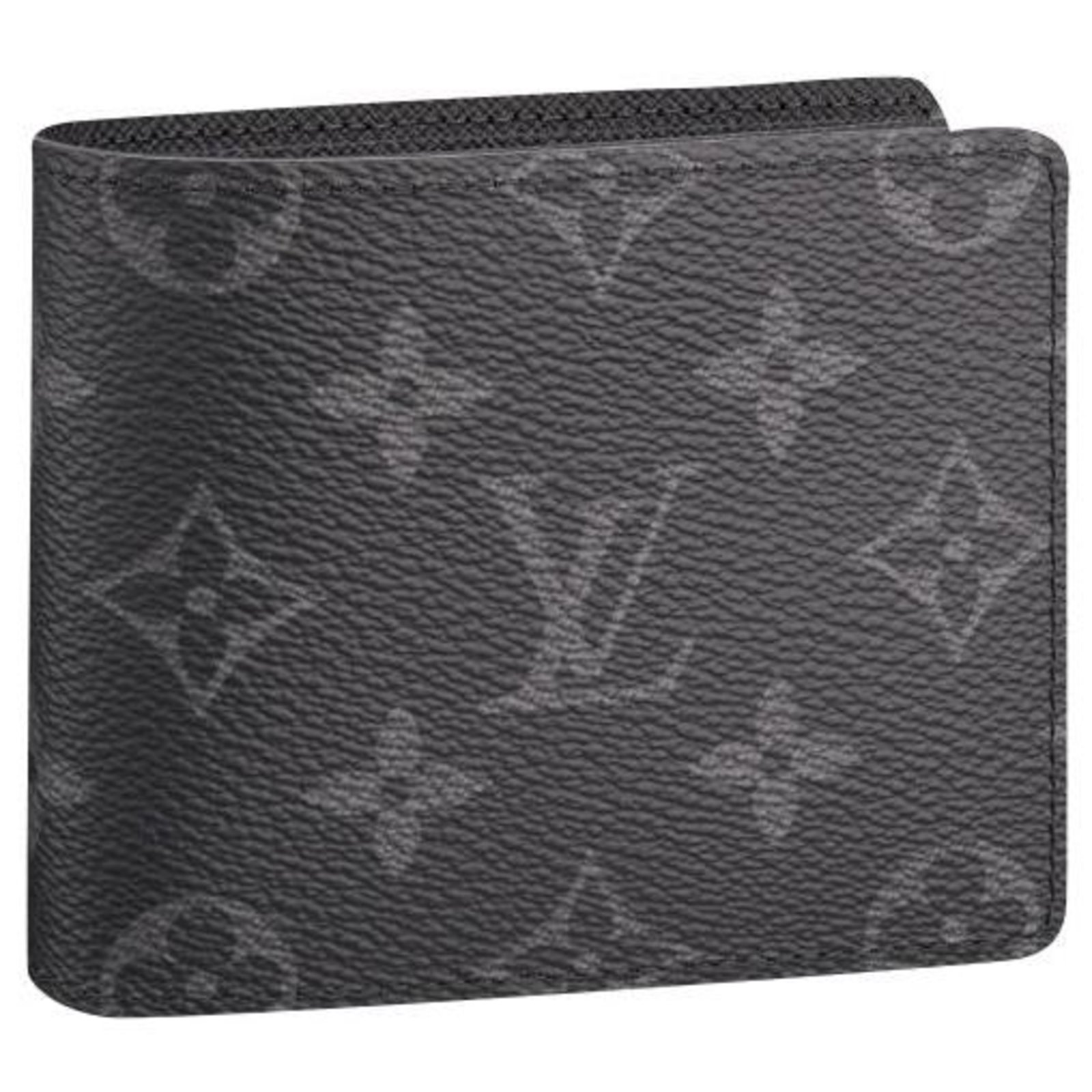 Louis Vuitton Long wallet LV Grey Leather ref.151944 - Joli Closet