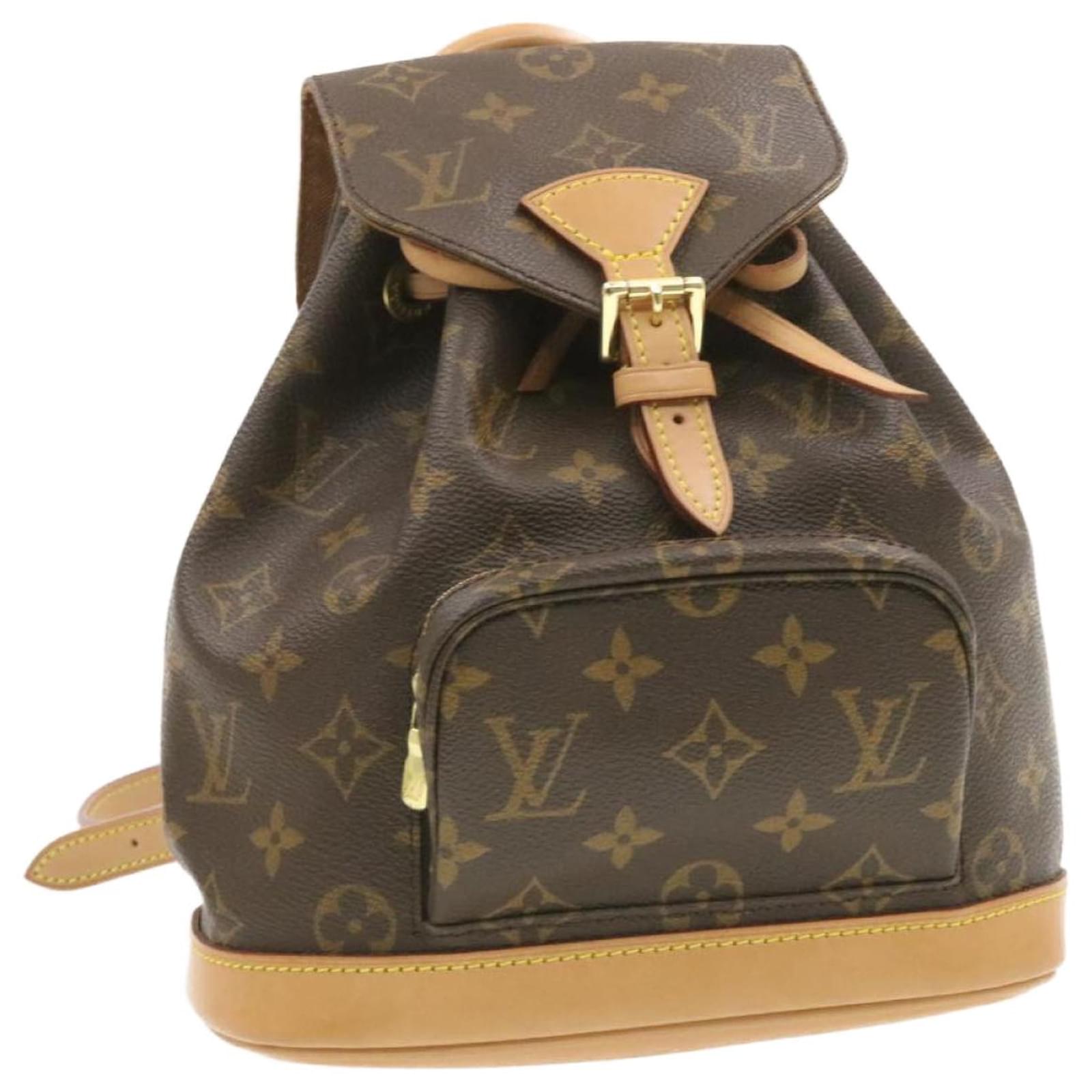 LOUIS VUITTON Zaino Montsouris PM con monogramma M51137 LV Aut 18397 Tela  ref.271049 - Joli Closet