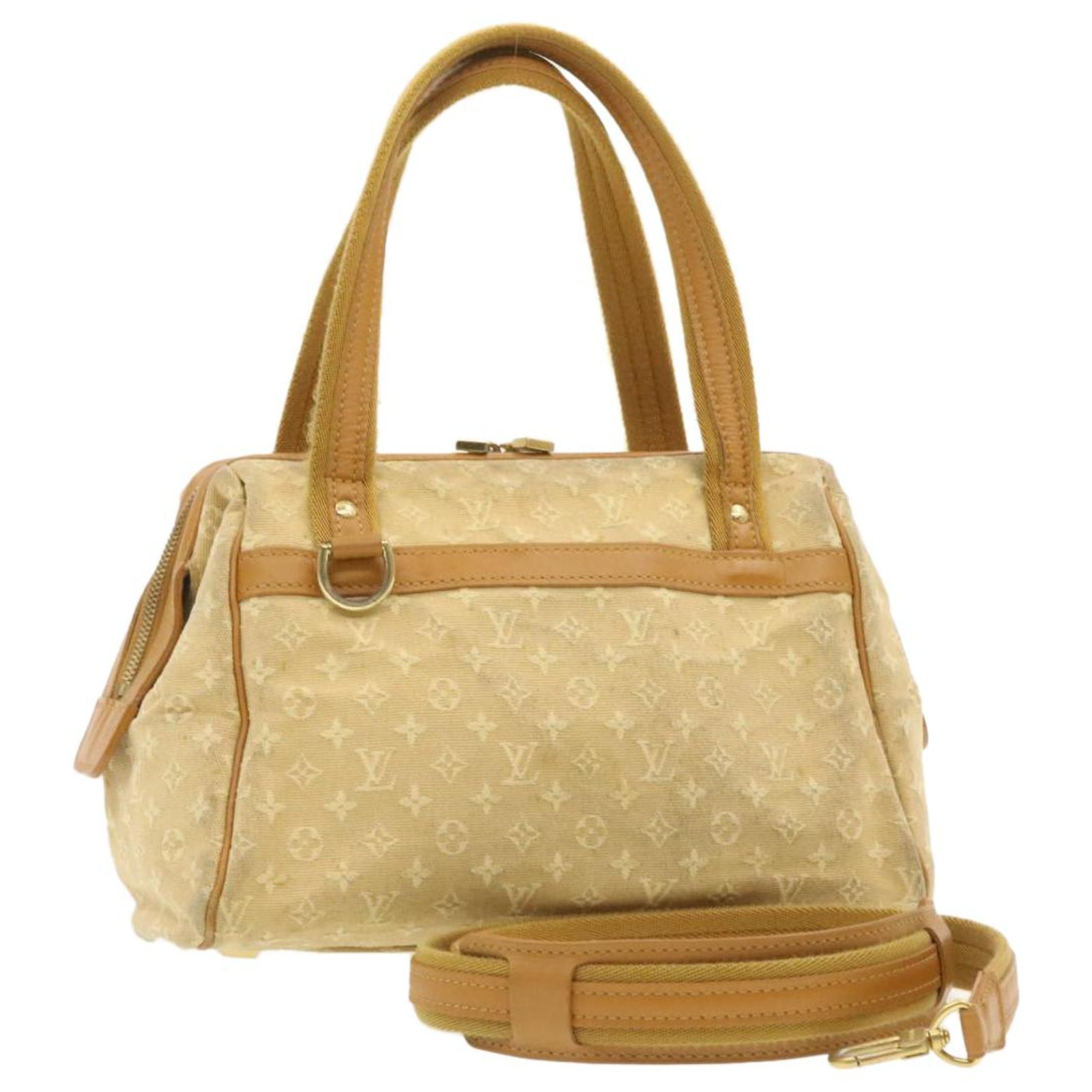 Josephine cloth handbag Louis Vuitton Pink in Cloth - 33291929