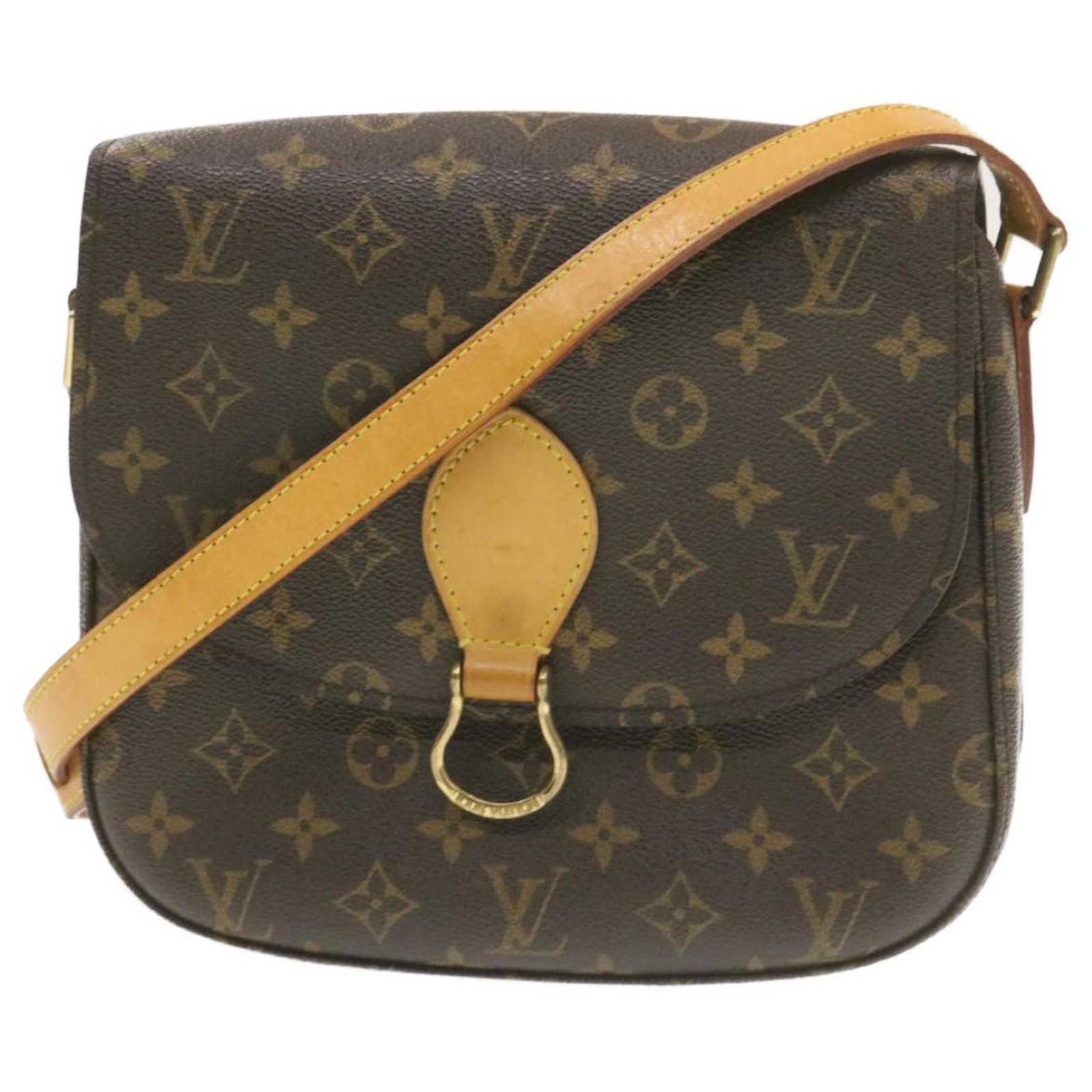 Louis Vuitton Monogram Canvas SAINT CLOUD Shoulder Bag