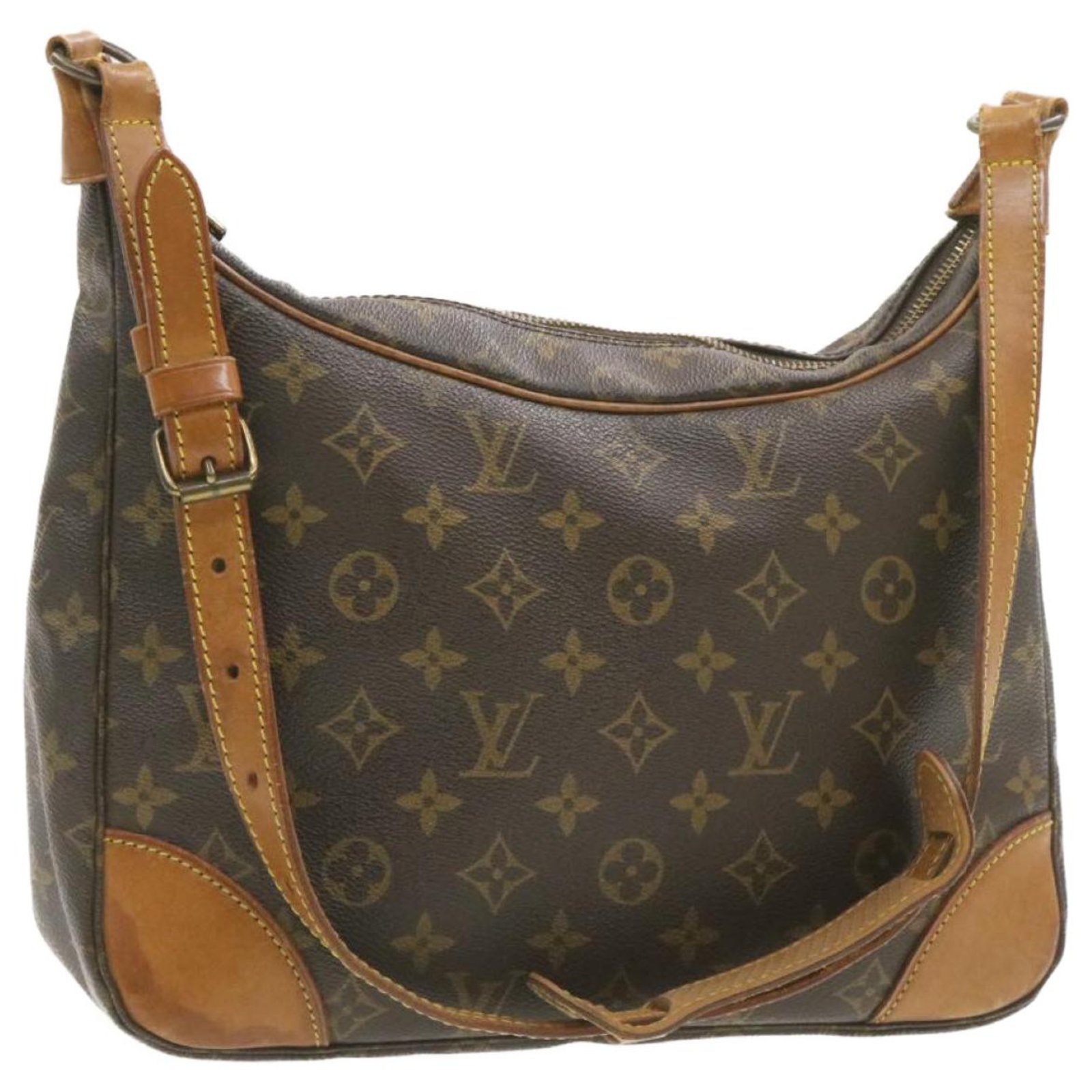 omvendt Vær stille længde Louis Vuitton Monogram Boulogne 30 Shoulder Bag M51265 LV Auth 19437 Cloth  ref.271328 - Joli Closet