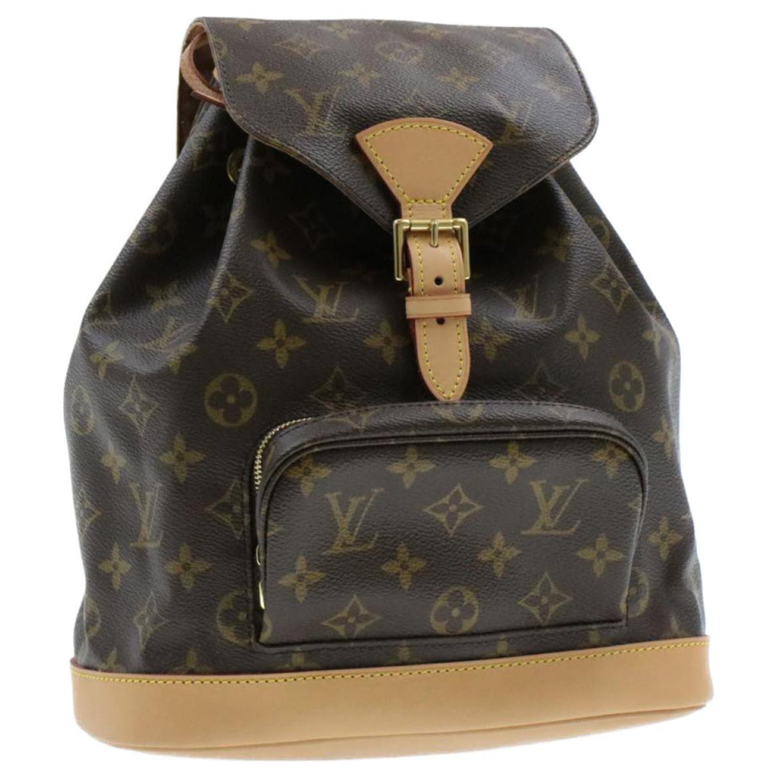 LOUIS VUITTON Monogram Montsouris MM Backpack M51136 LV Auth br026 Cloth  ref.271465 - Joli Closet