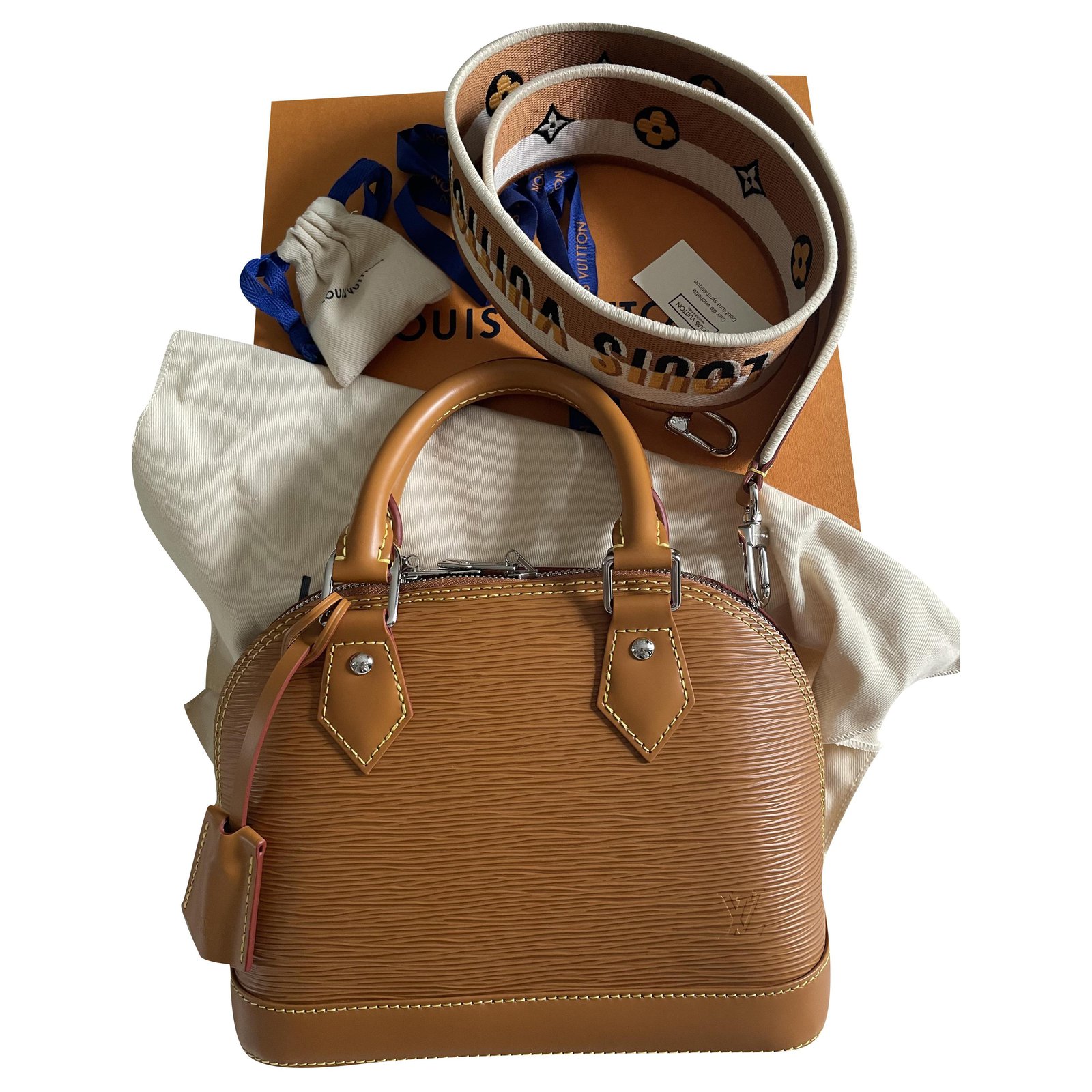 Louis Vuitton Alma BB Brown Leather ref.273270 - Joli Closet