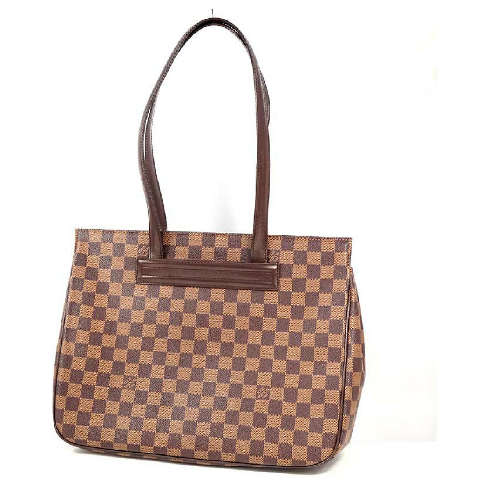 Louis+Vuitton+Parioli+Shoulder+Bag+PM+Brown+Canvas for sale online