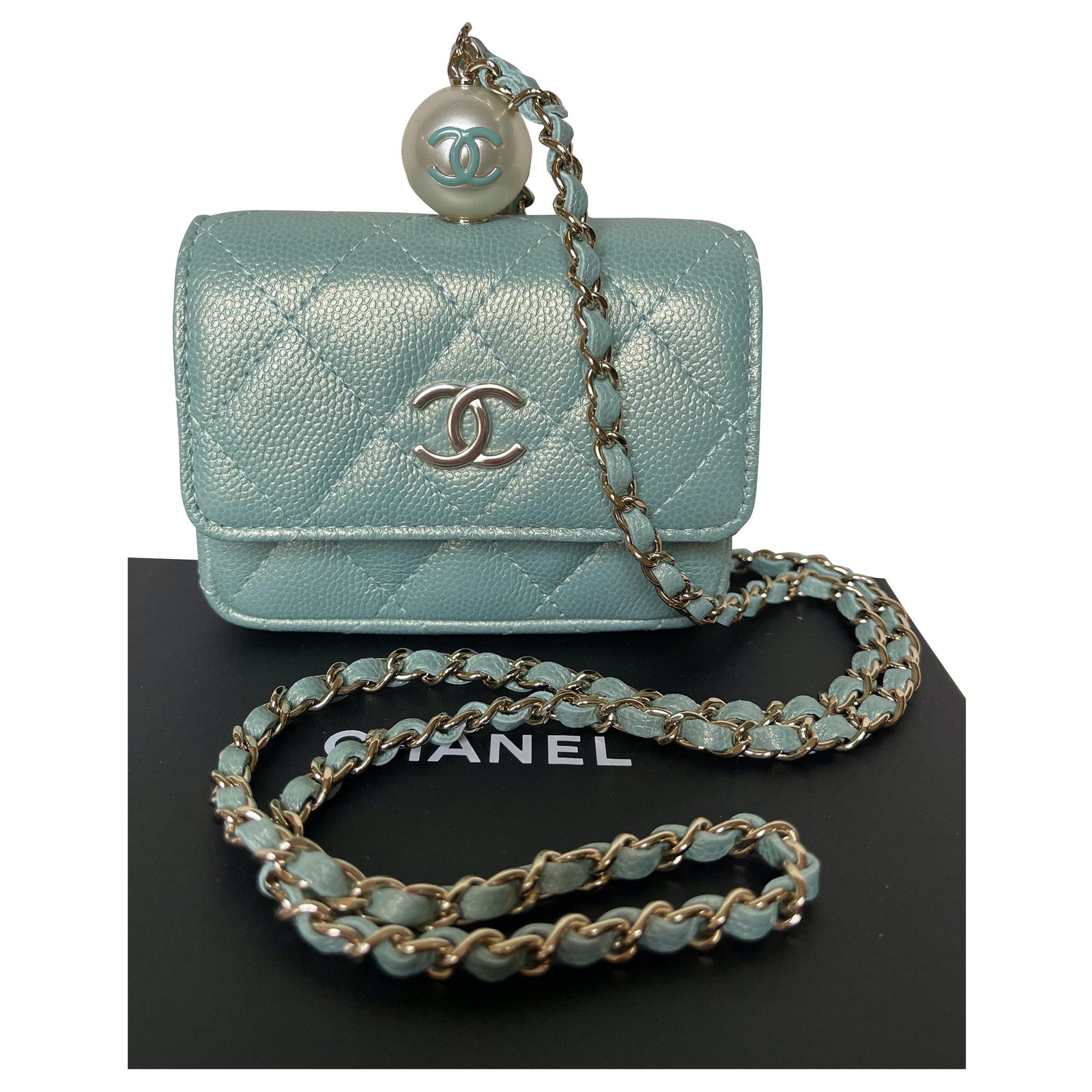 Shop CHANEL FLAP COIN PURSE WITH CHAIN  Saks Fifth Avenue