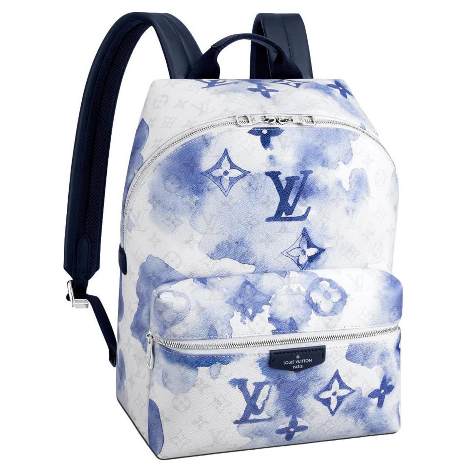 Louis Vuitton LV backpack discovery watercolor Blue ref.274552