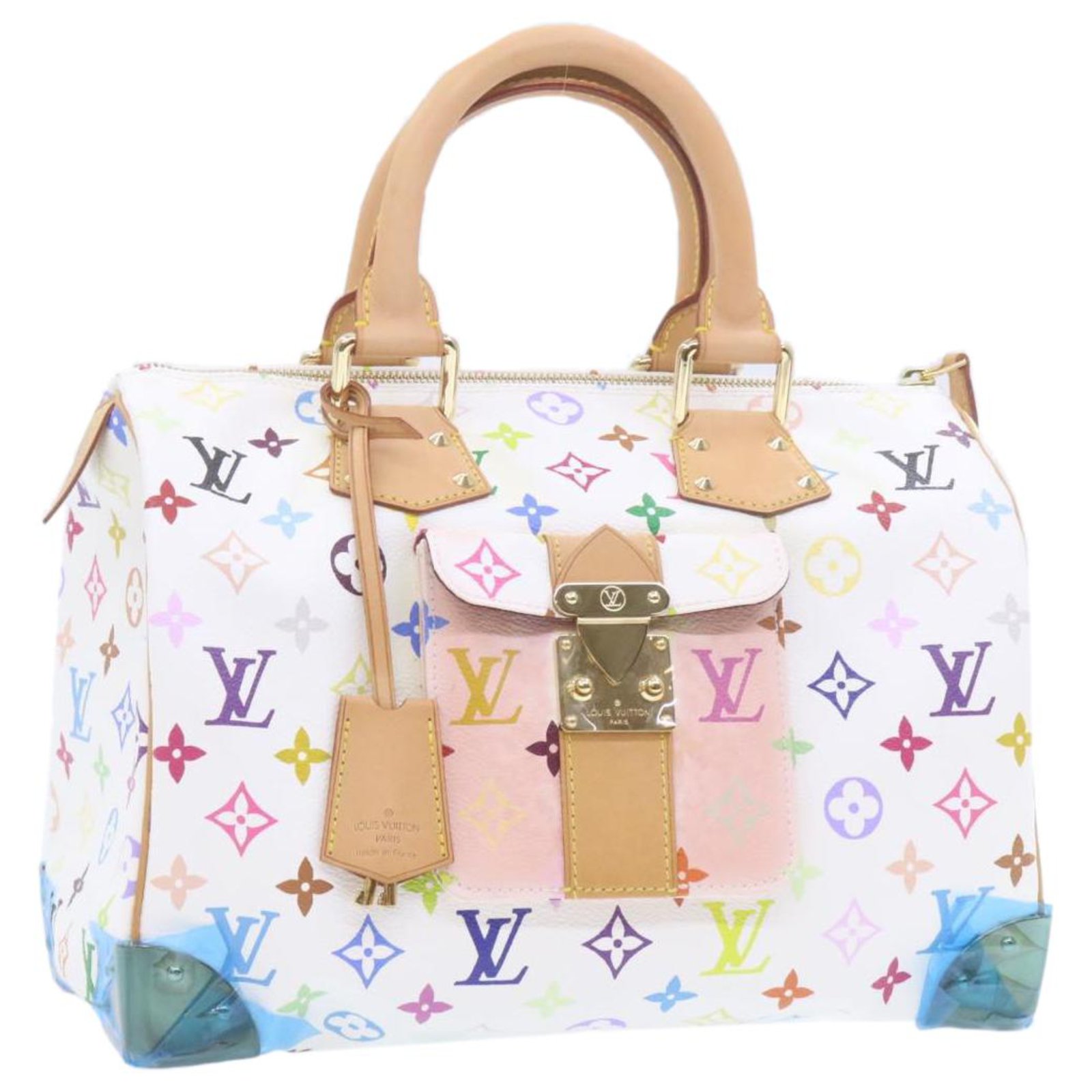 Louis Vuitton Speedy 30 Multiple colors Cloth ref.568171 - Joli Closet