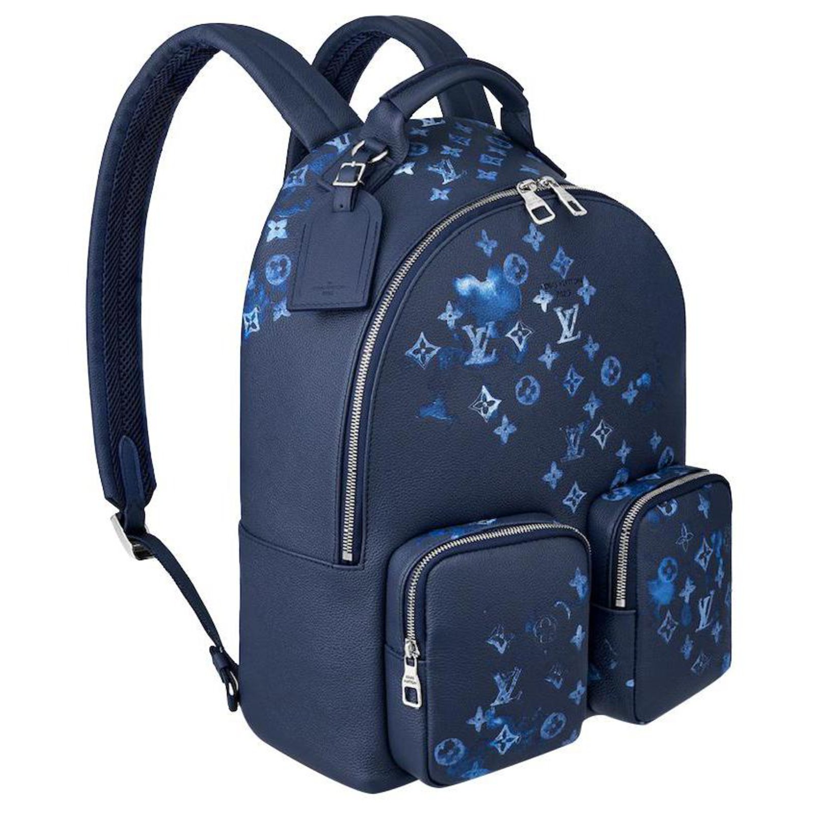 Louis Vuitton LV Multipocket backpack new Blue Leather ref.275244 - Joli  Closet