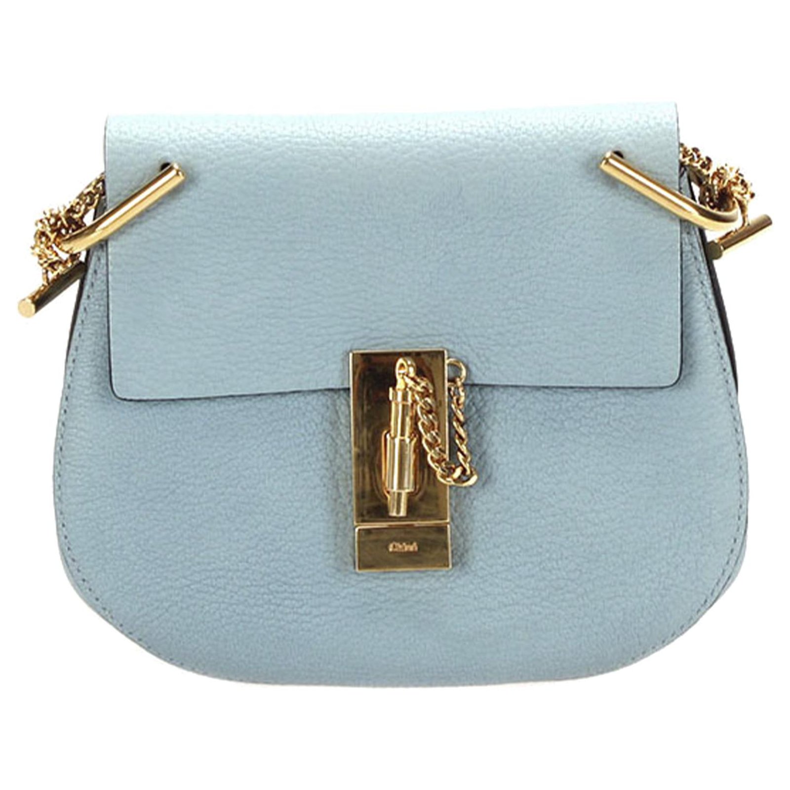 light blue chloe bag