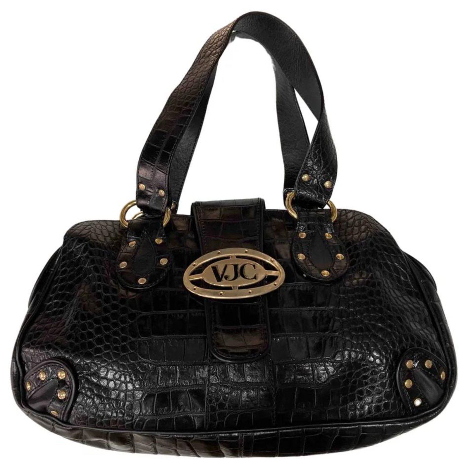 Versace Handbags Black Leather ref.275652 - Joli Closet