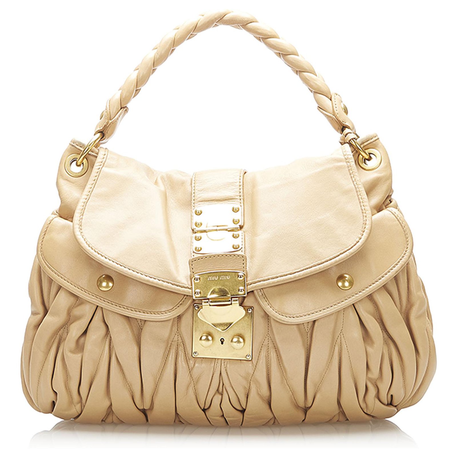 Miu Miu Coffer Shoulder Bag