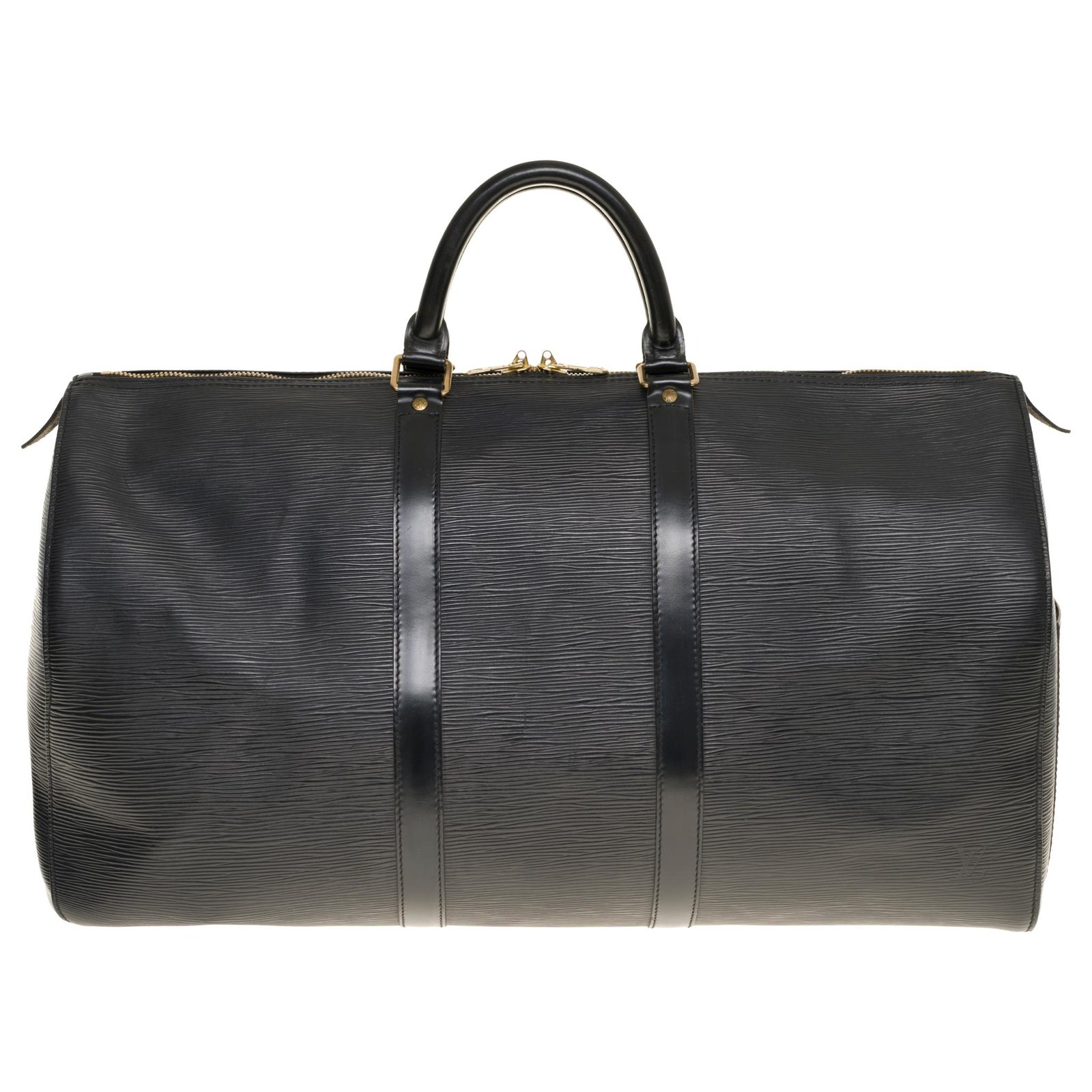 Louis Vuitton Keepall Travel Bag 50 in black epi leather and gold metal  hardware ref.275956 - Joli Closet