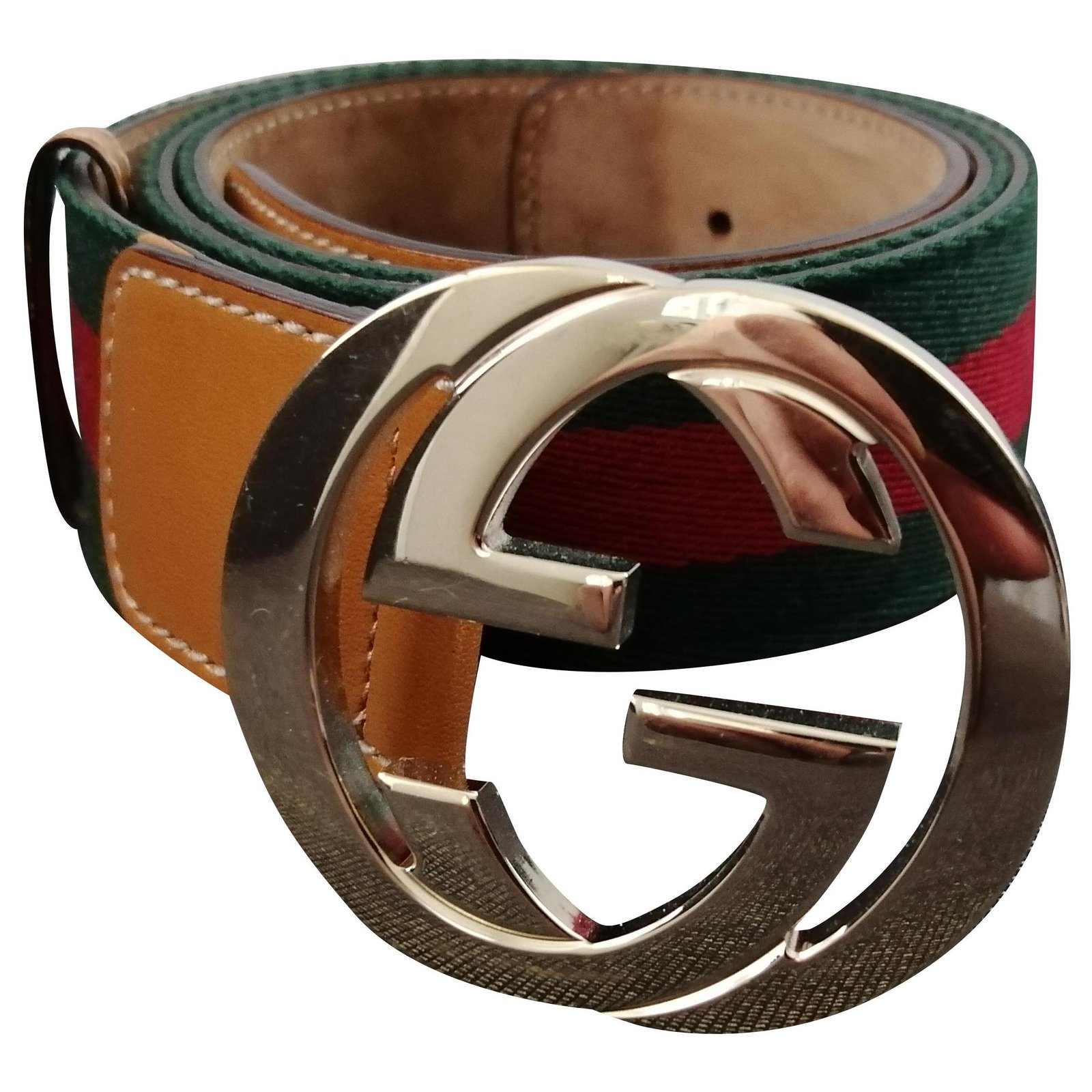 Gucci Belts Green Leather ref.276236 - Joli Closet