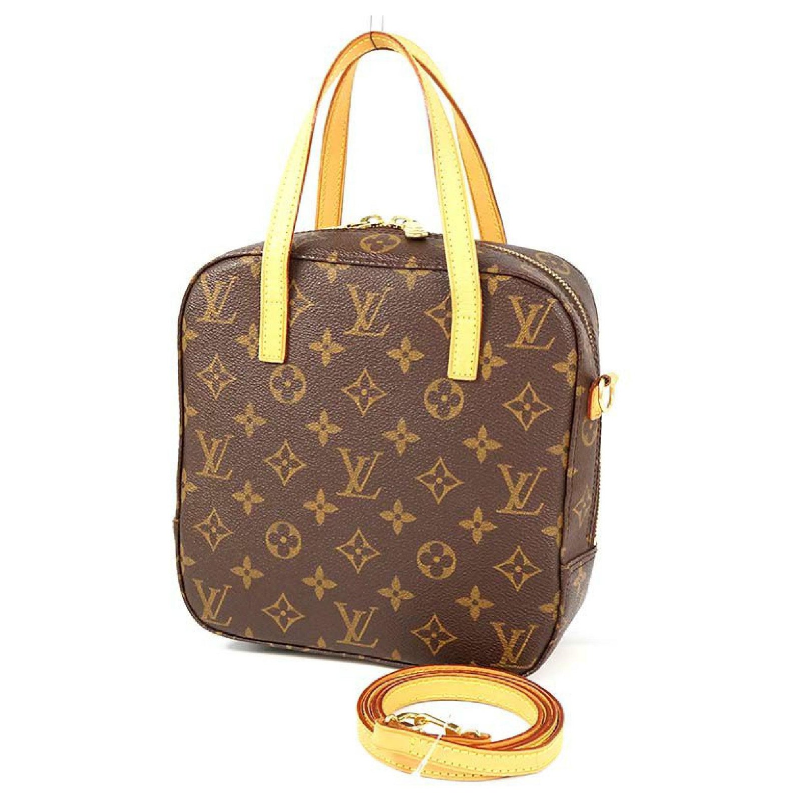 Louis Vuitton Bolso SPONTINI Bolso de hombro para mujer M47500 marrón  Castaño Lienzo ref.277089 - Joli Closet