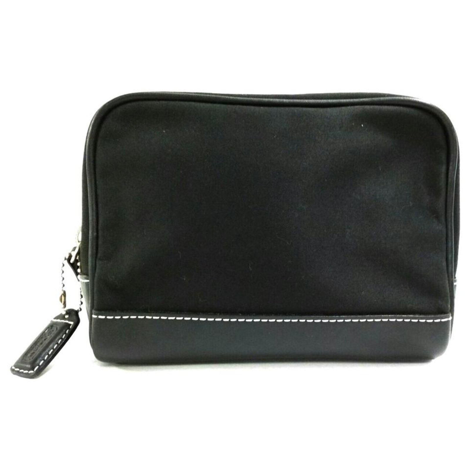 black coach makeup bag