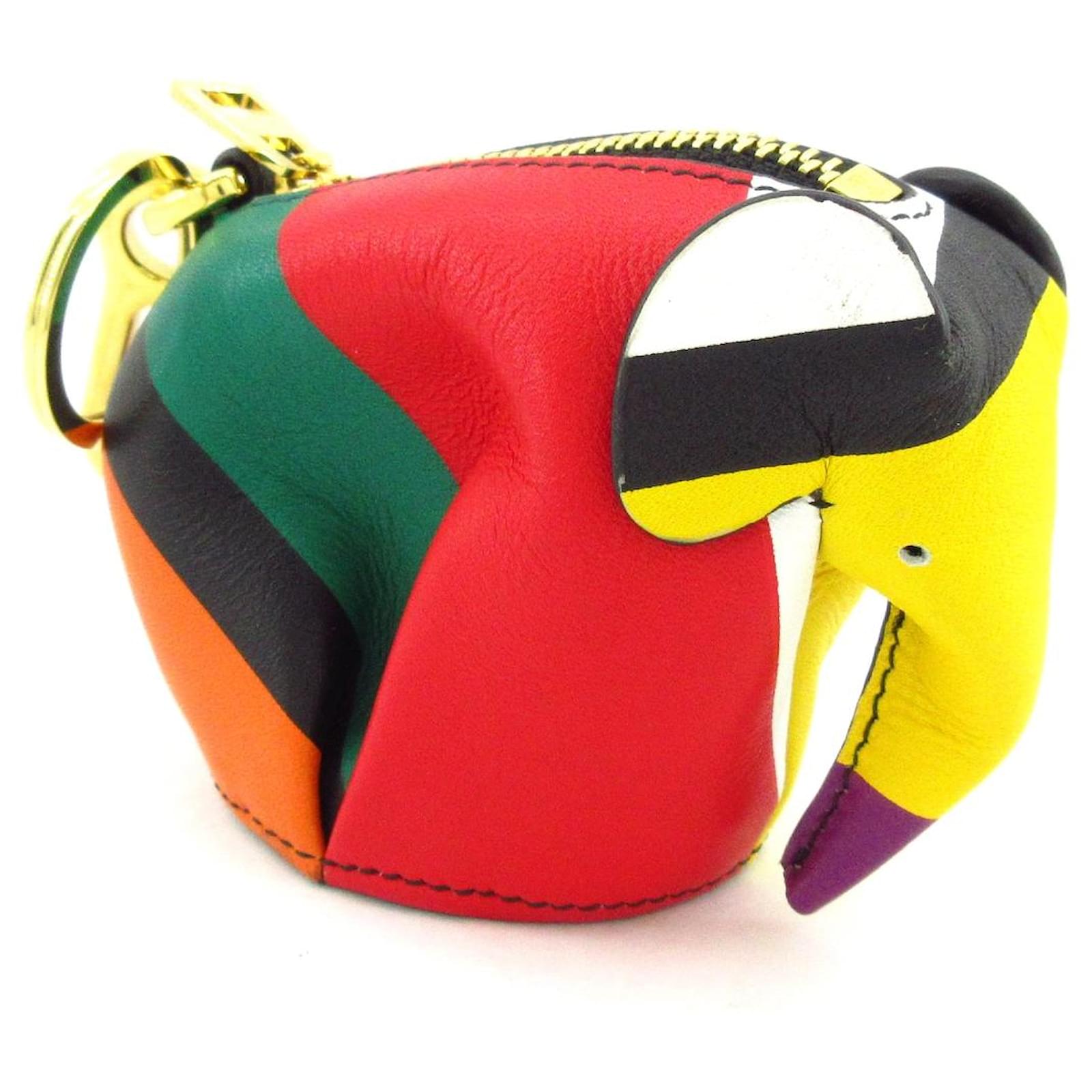 Loewe Elephant Bag Multicolour Loewe Elephant Multicolore Pelle