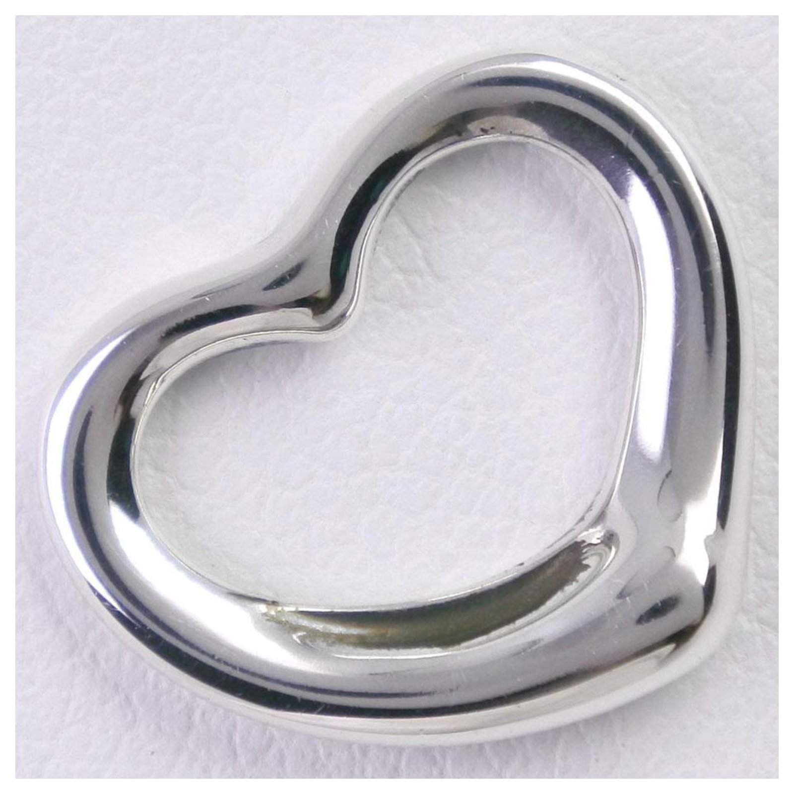 Autre Marque TIFFANY & CO. Open Heart Silvery Silver ref.278441 - Joli ...