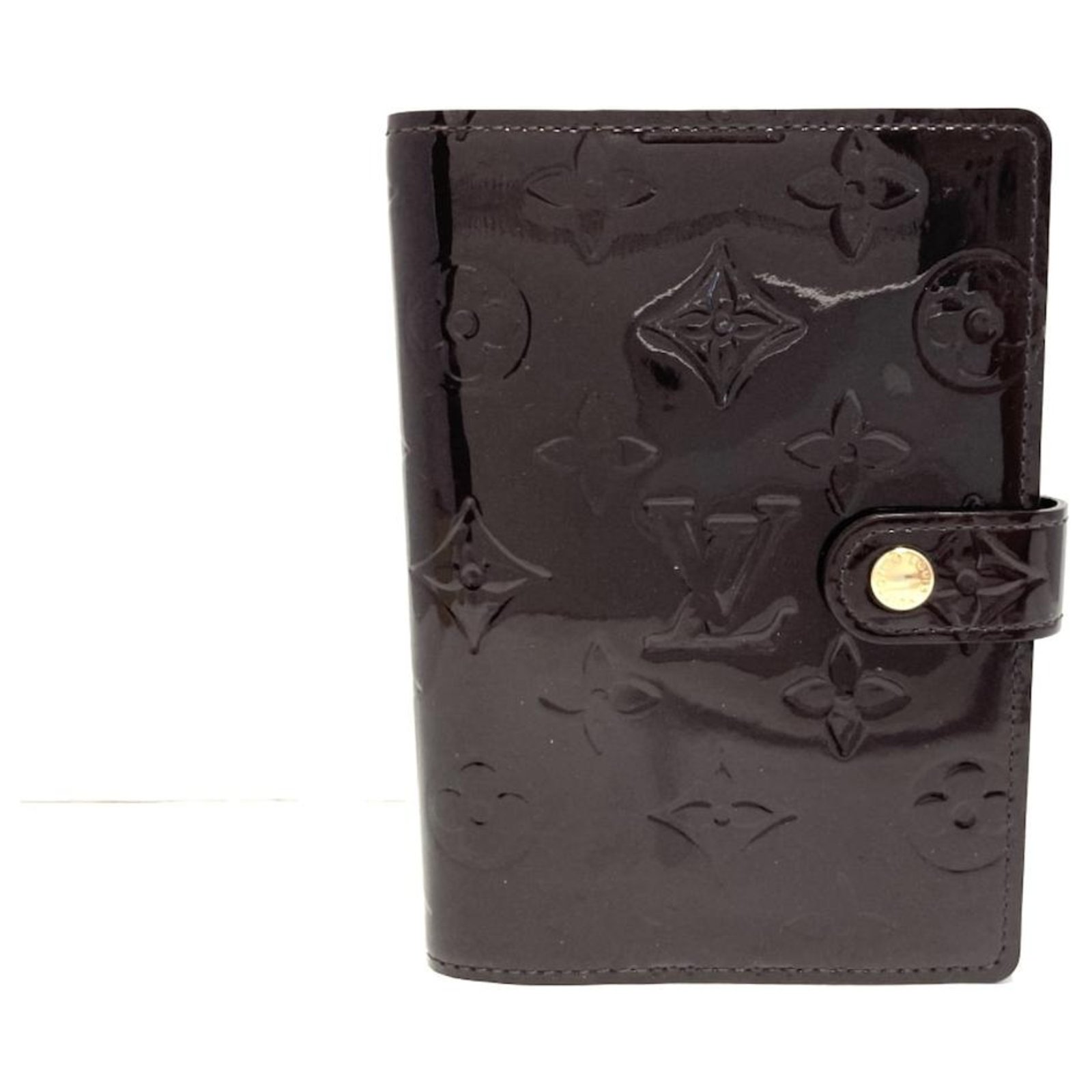 Louis Vuitton Couverture agenda de bureau Grey Patent leather ref.694315 -  Joli Closet