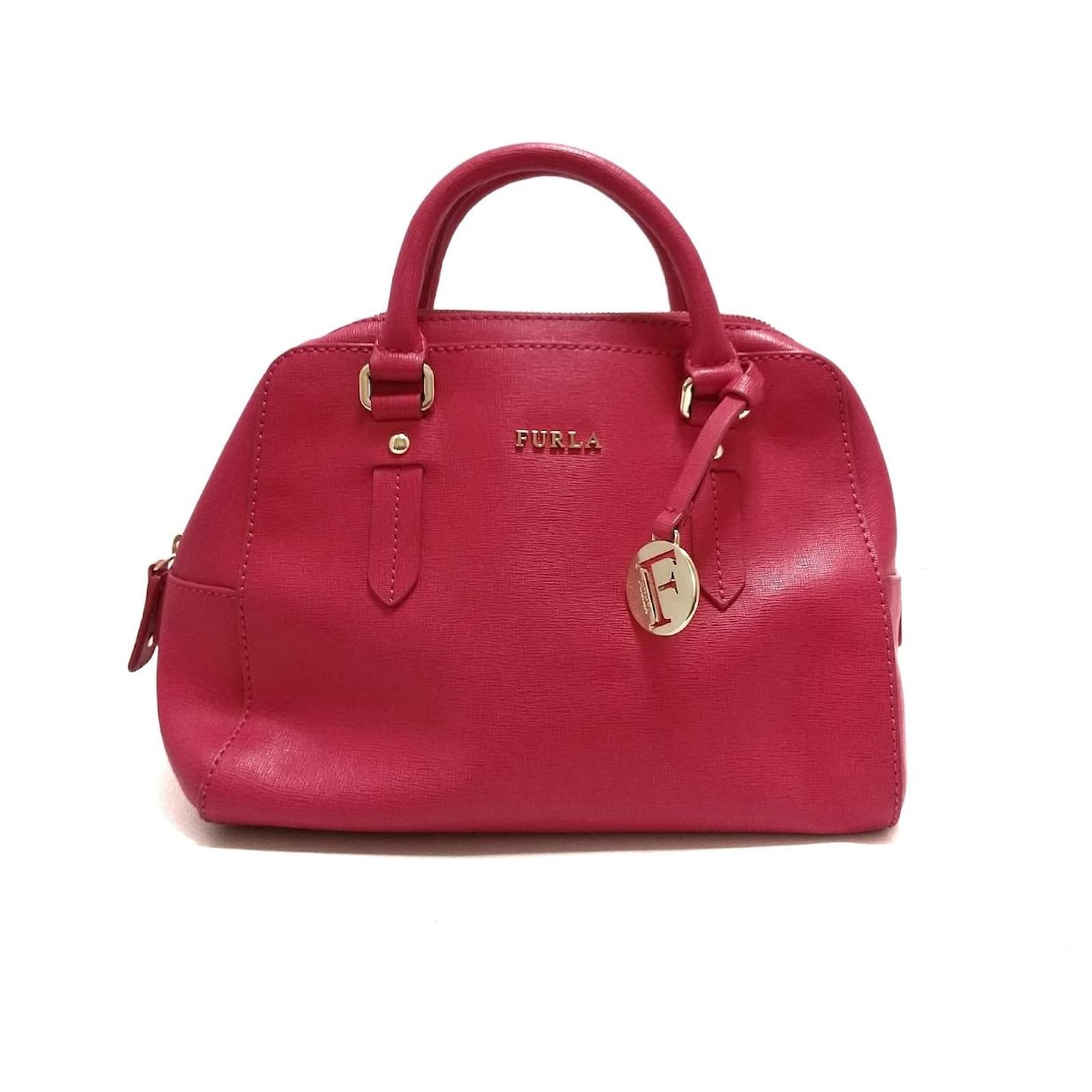 furla red bolsa