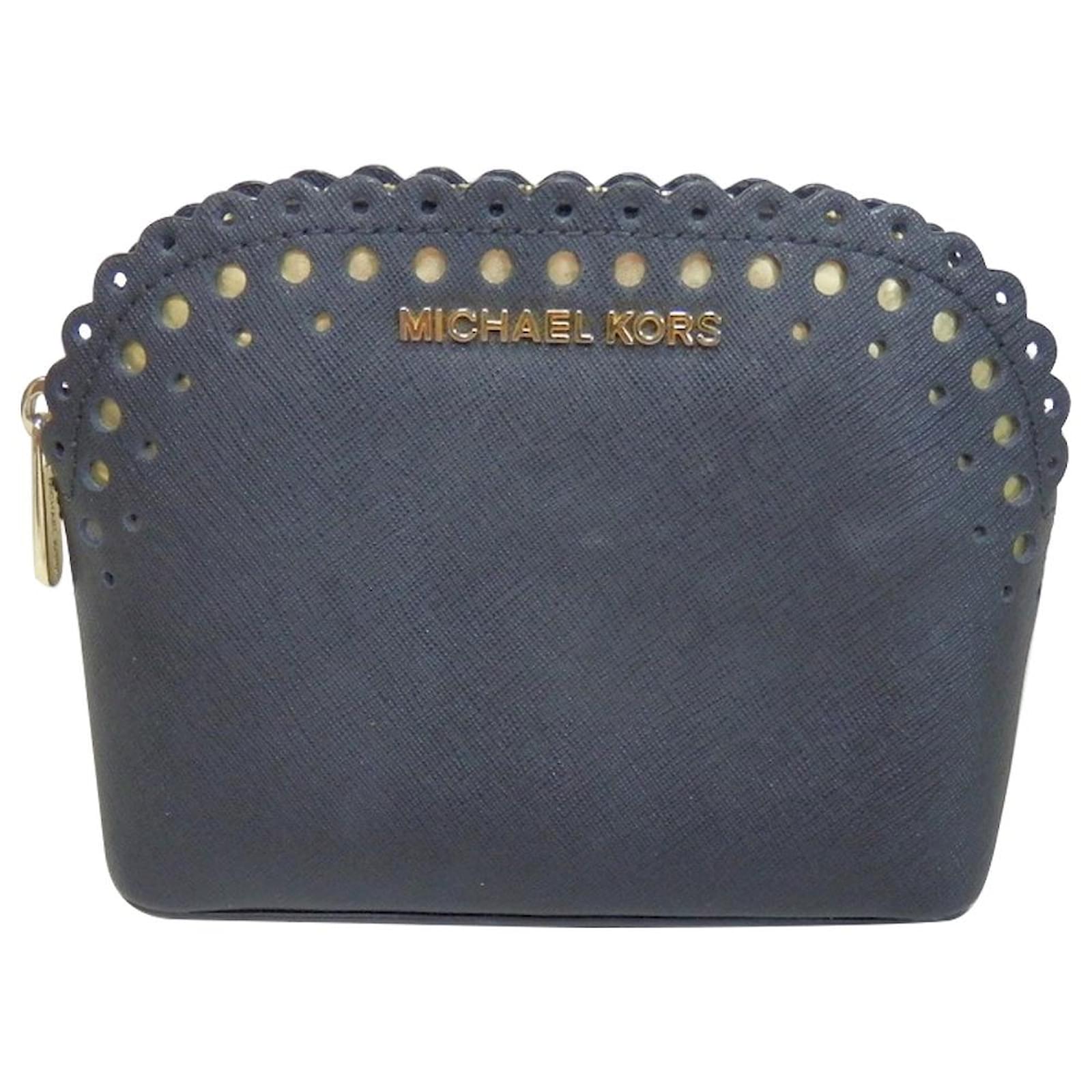 Michael Kors Clutch bag Black Leather ref.280798 Joli Closet