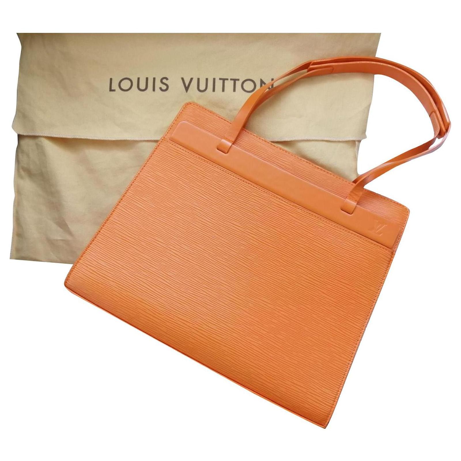 lv bolsa orange