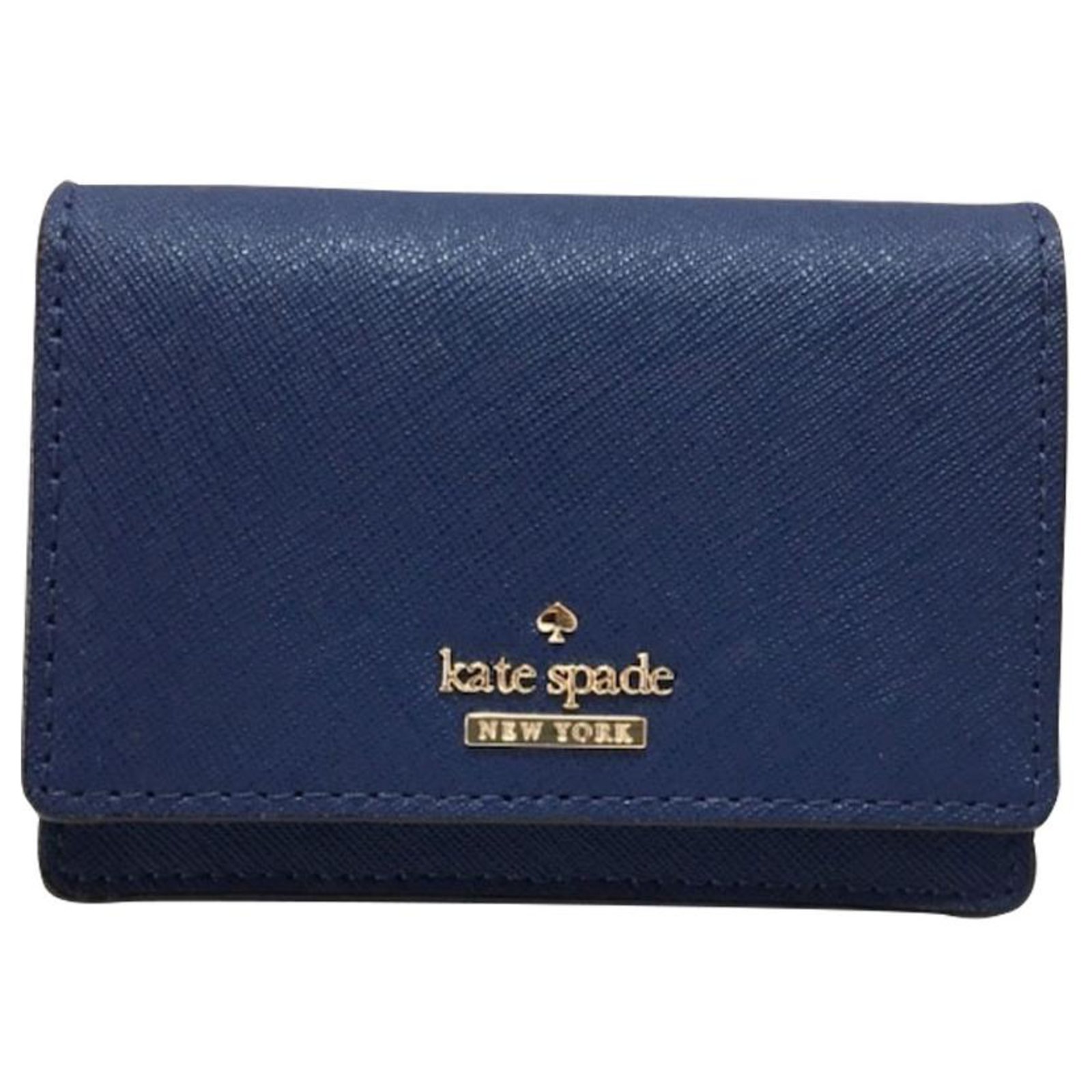 navy blue kate spade wallet