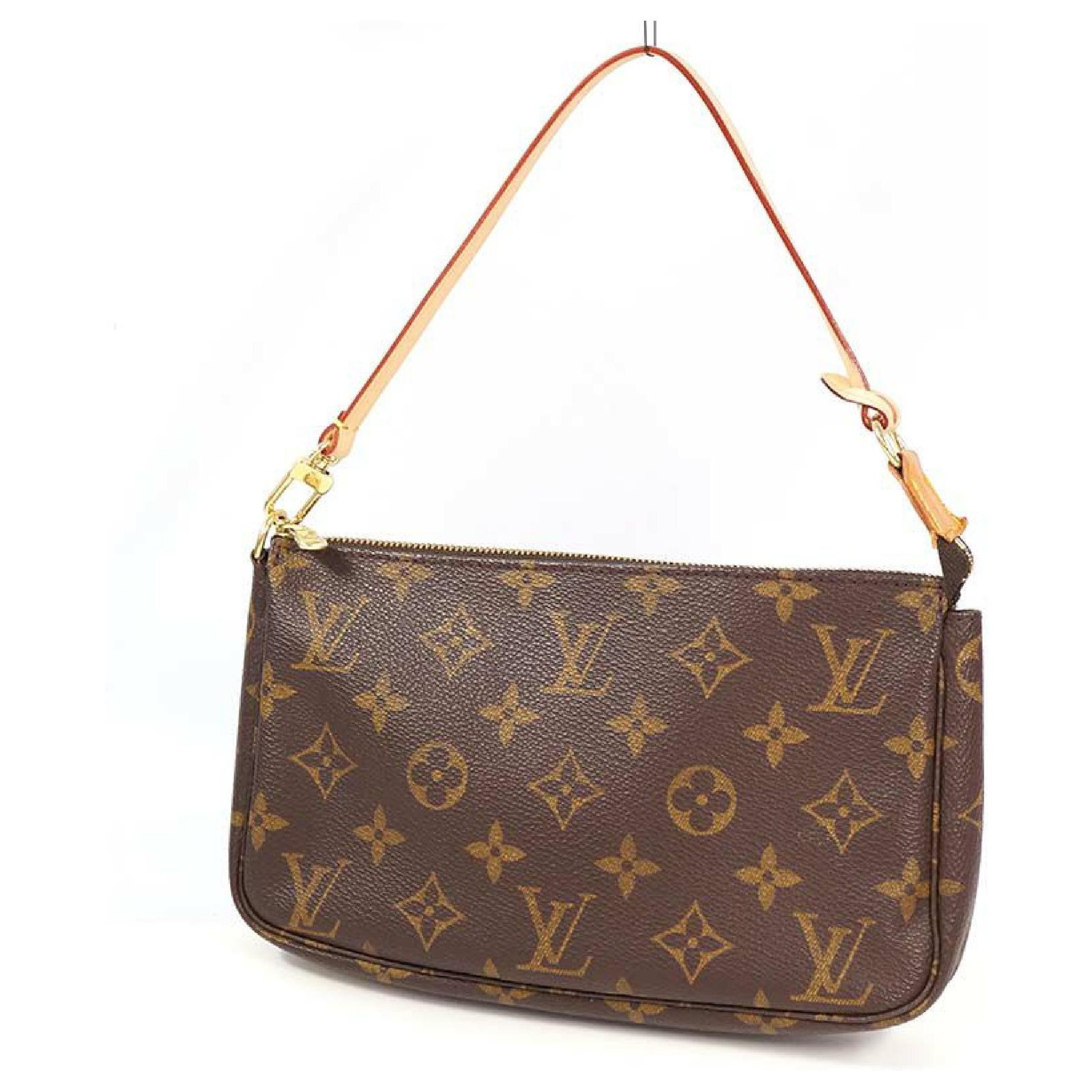 Louis Vuitton Monogram Pochette Accessoire M40712 Women's Handbag Pouch Bag  Louisvuitton