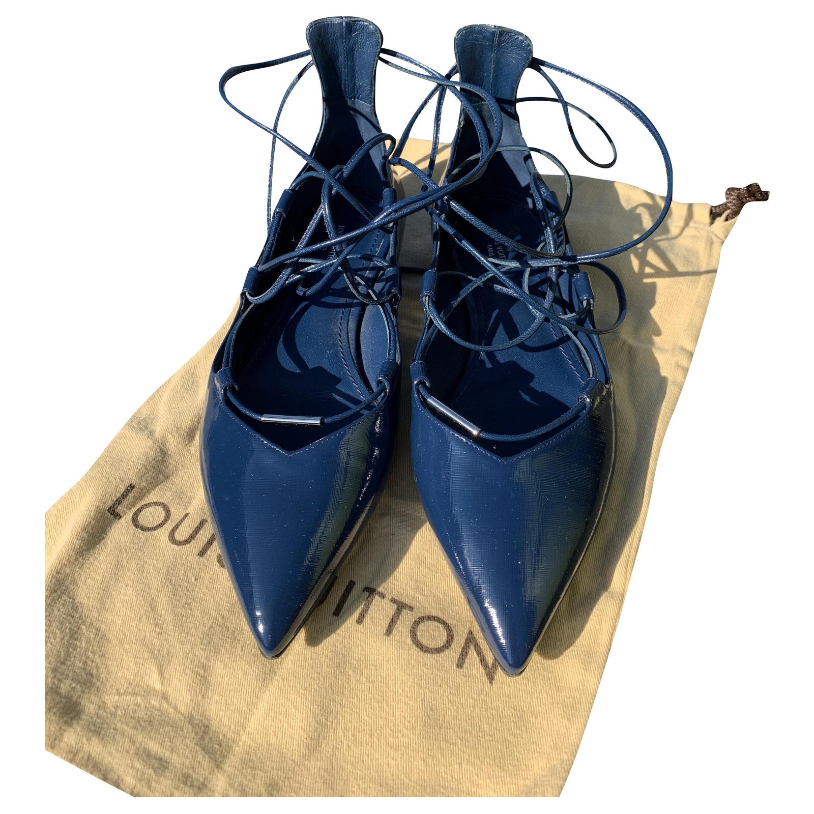 Louis Zapatillas de ballet Azul - Closet