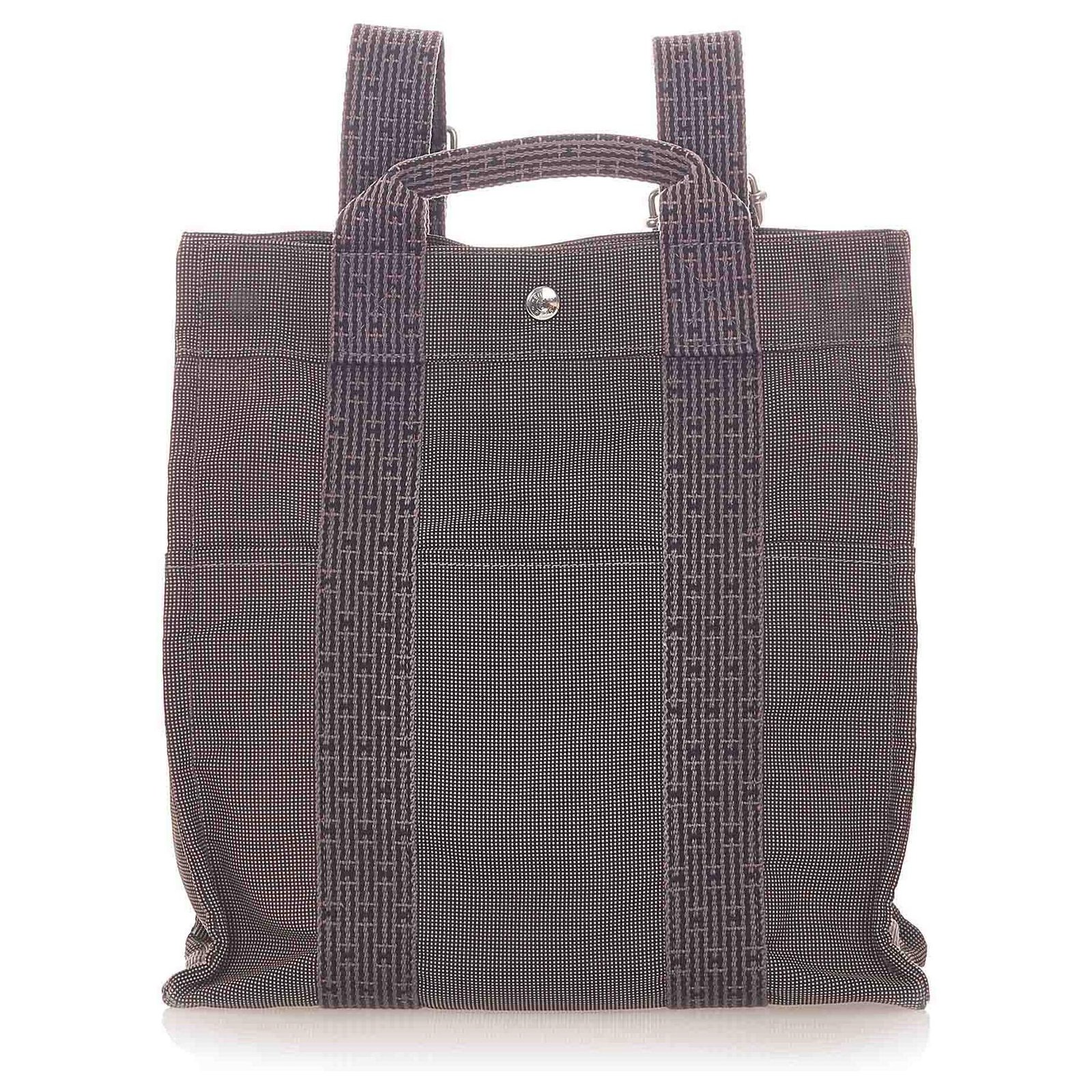 Hermes canvas backpack best sale