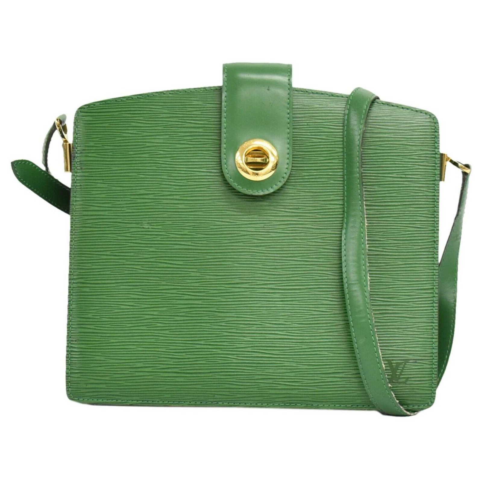 Louis Vuitton Capucines Womens Shoulder Bags, Green