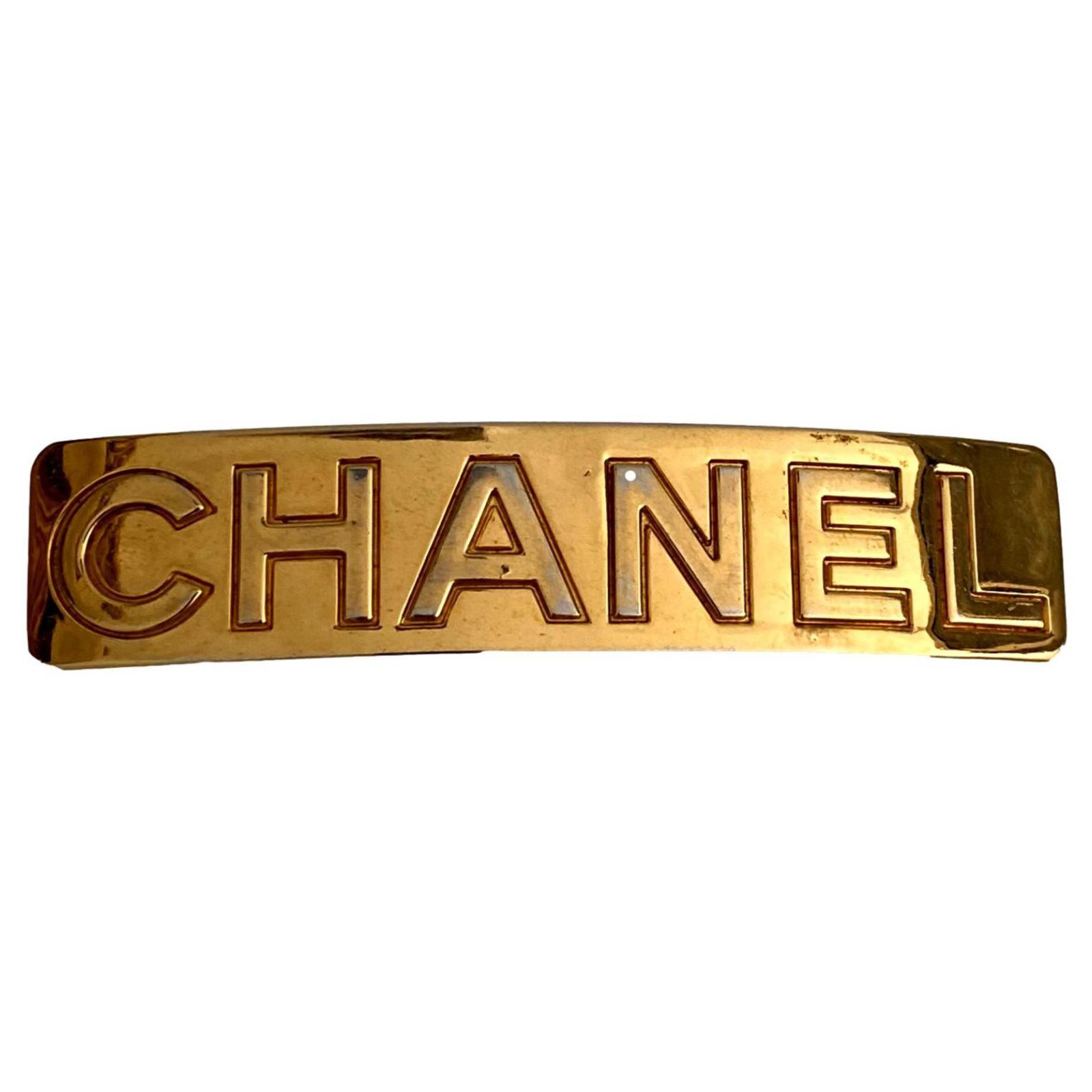 Chanel Accessoires pour cheveux Métal Doré  - Joli Closet