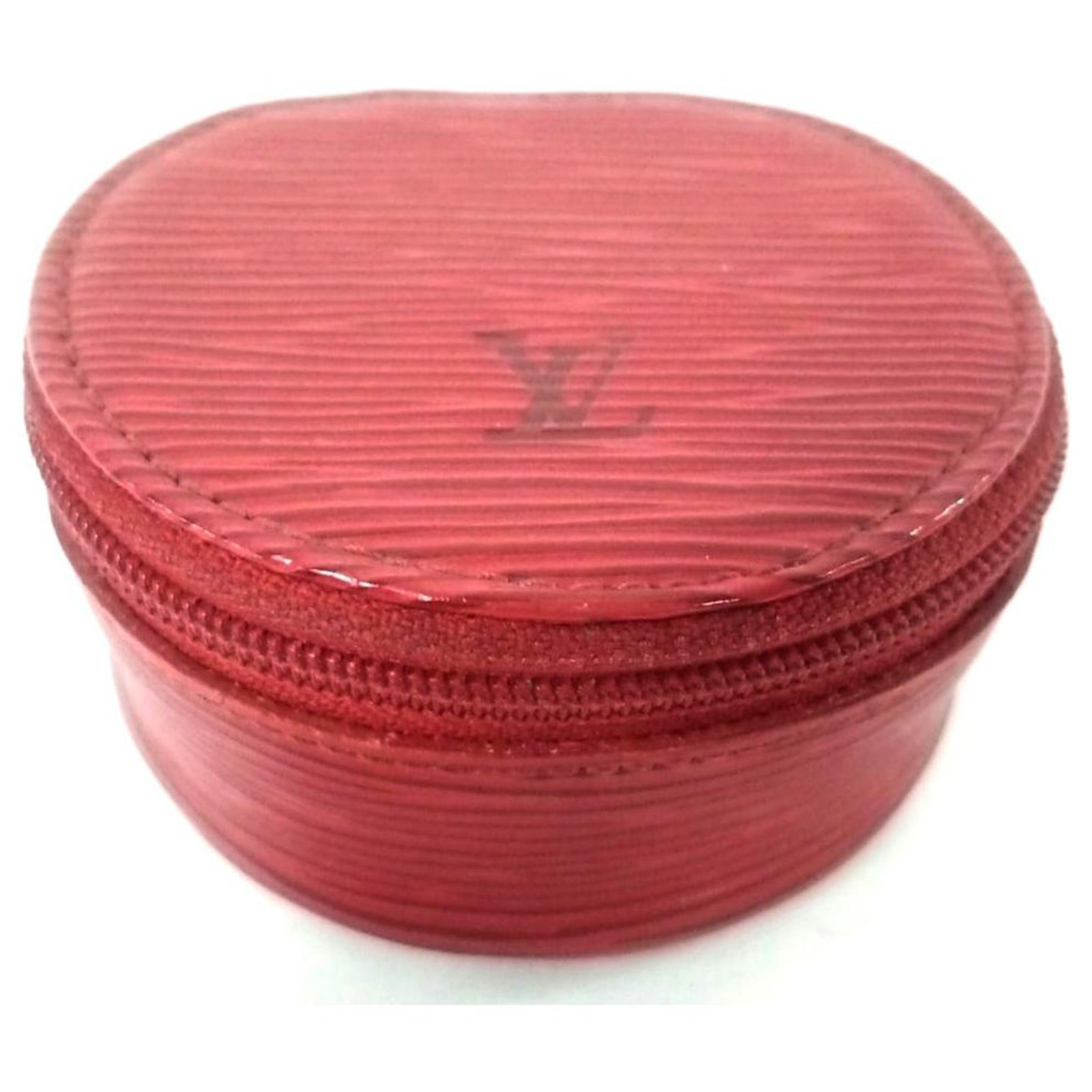 Louis Vuitton boîte à bijoux Red Leather ref.287300 - Joli Closet