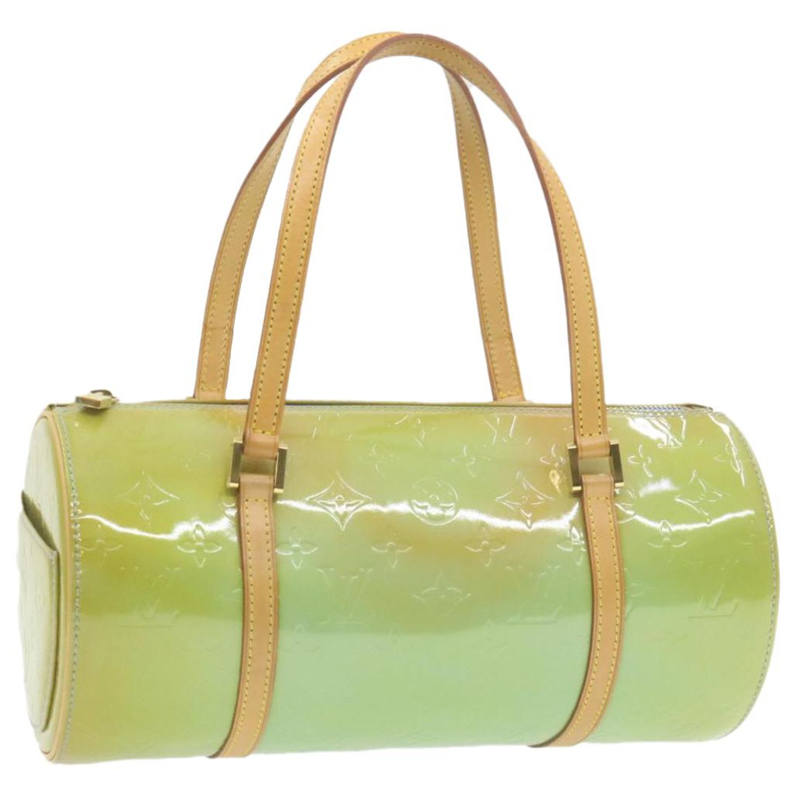 Bedford patent leather handbag Louis Vuitton Green in Patent
