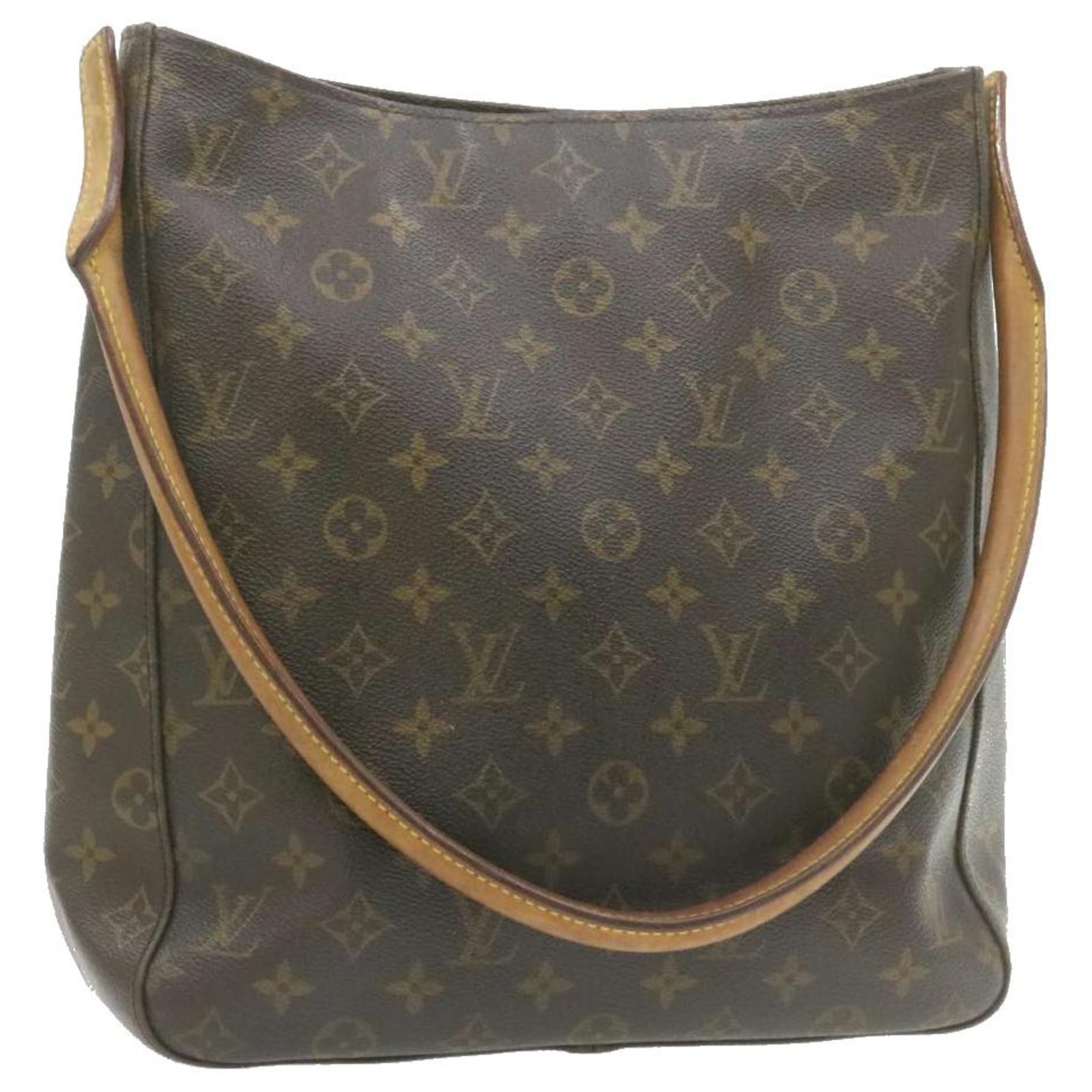 Louis Vuitton Monogram Looping GM Shoulder Bag Handbag M51145