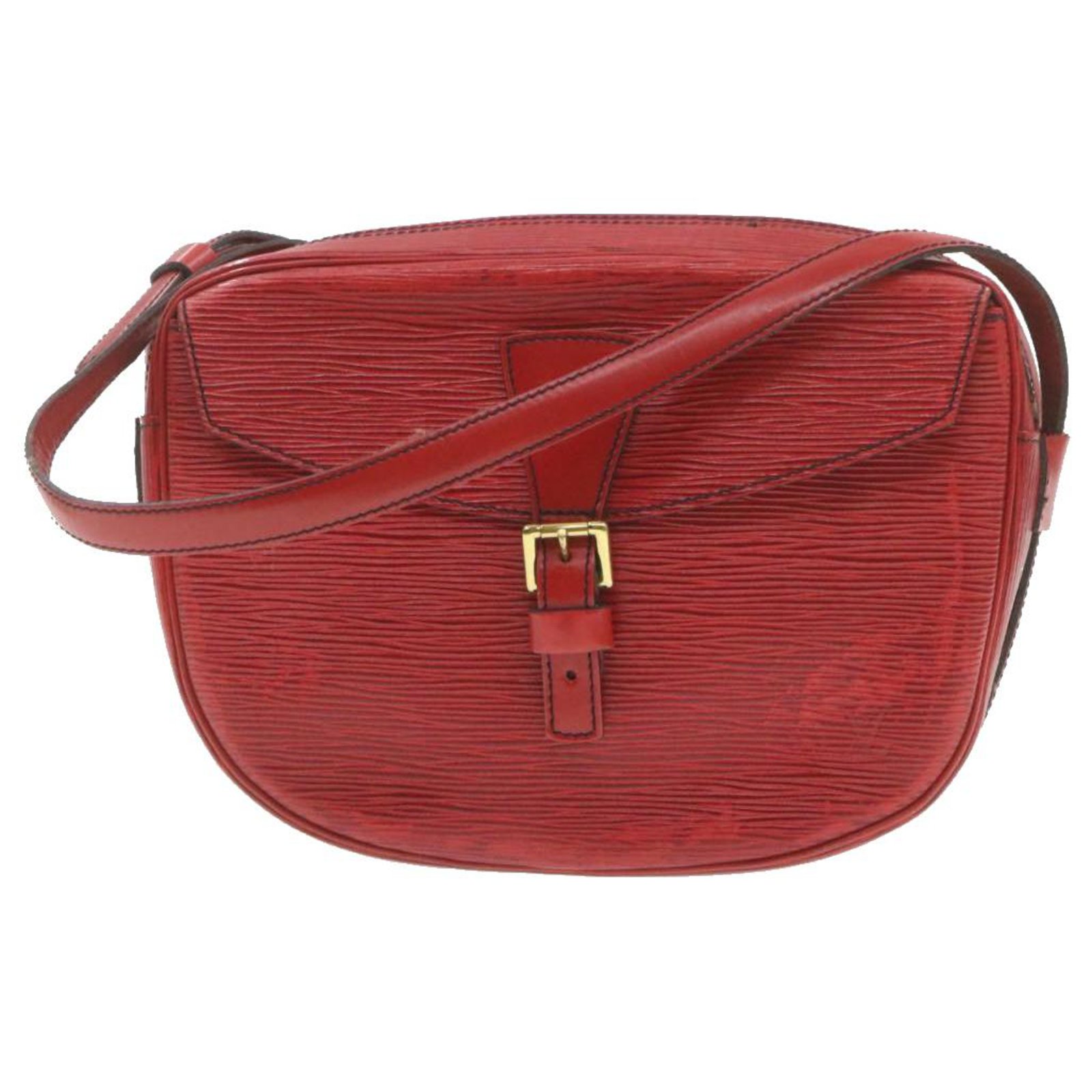 coach large pouch in signature canvas