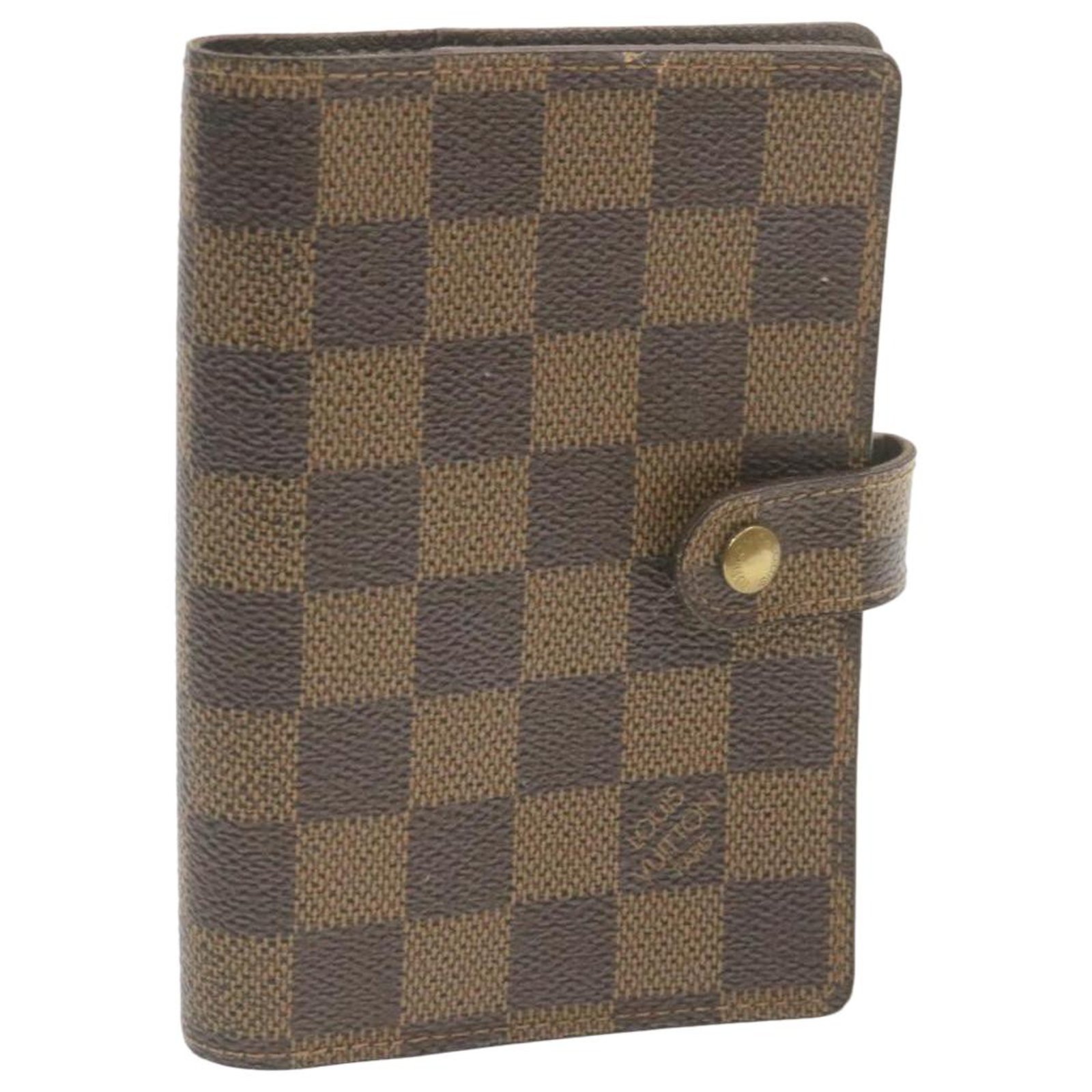 LOUIS VUITTON Damier Ebene Agenda PM Day Planner Cover Limited