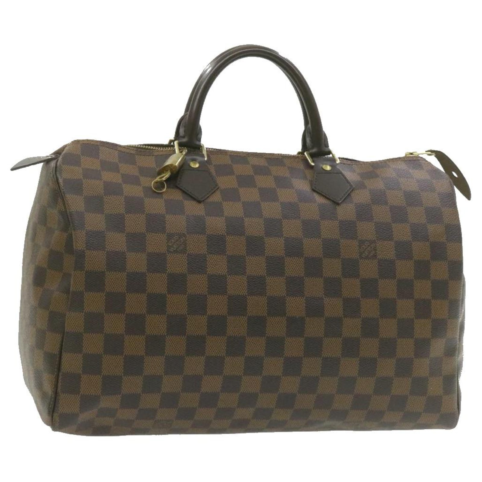 Auth Louis Vuitton Damier Speedy 35 N41363 Women's Handbag