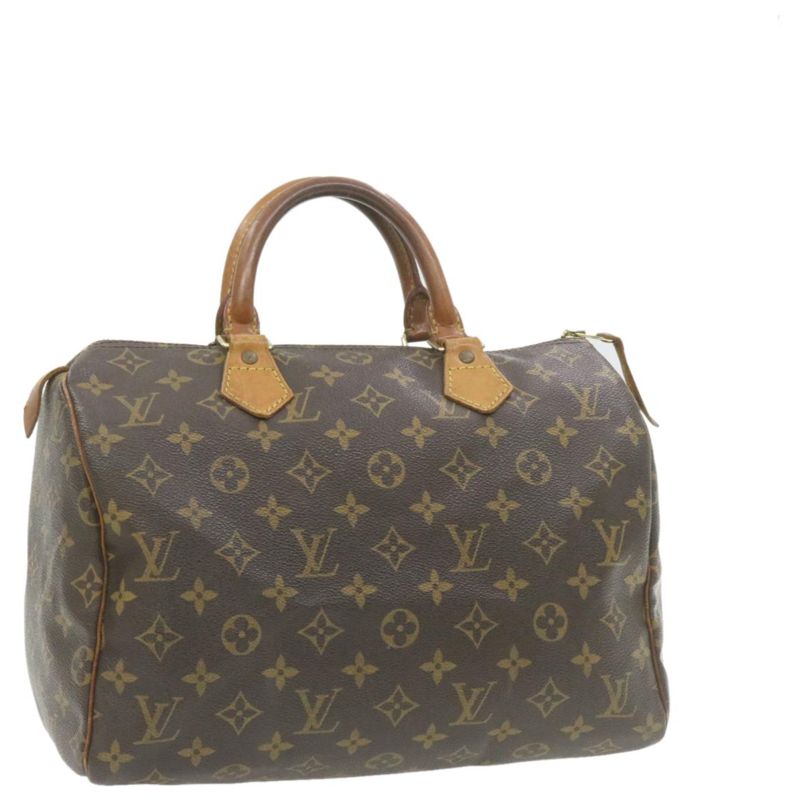 Louis Vuitton Monogram Speedy 30 Hand Bag M41526 LV Auth 21090