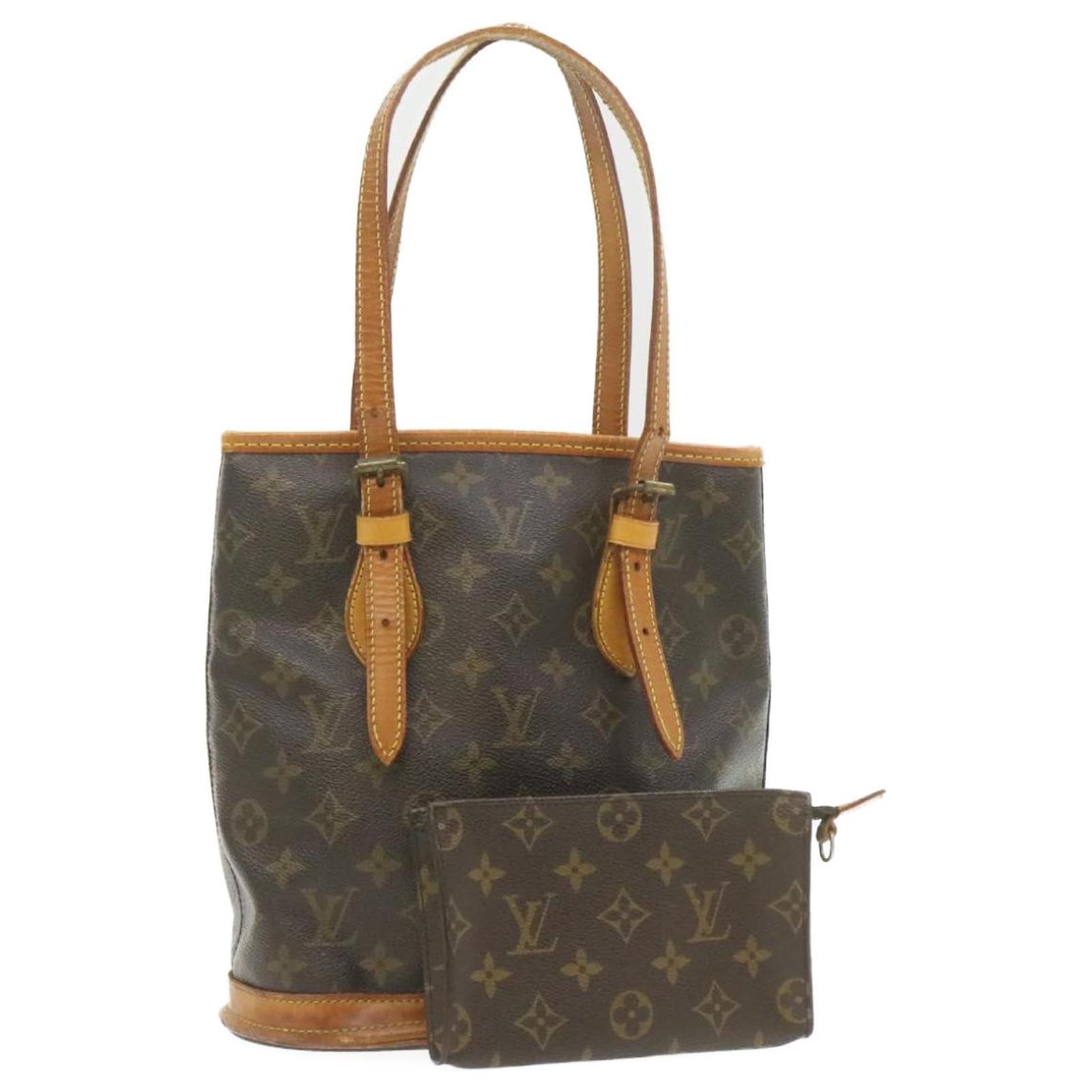 LOUIS VUITTON Monogram Bucket PM Borsa a tracolla M42238 Autenticazione LV  ** No Sticky 21244 Tela ref.288192 - Joli Closet