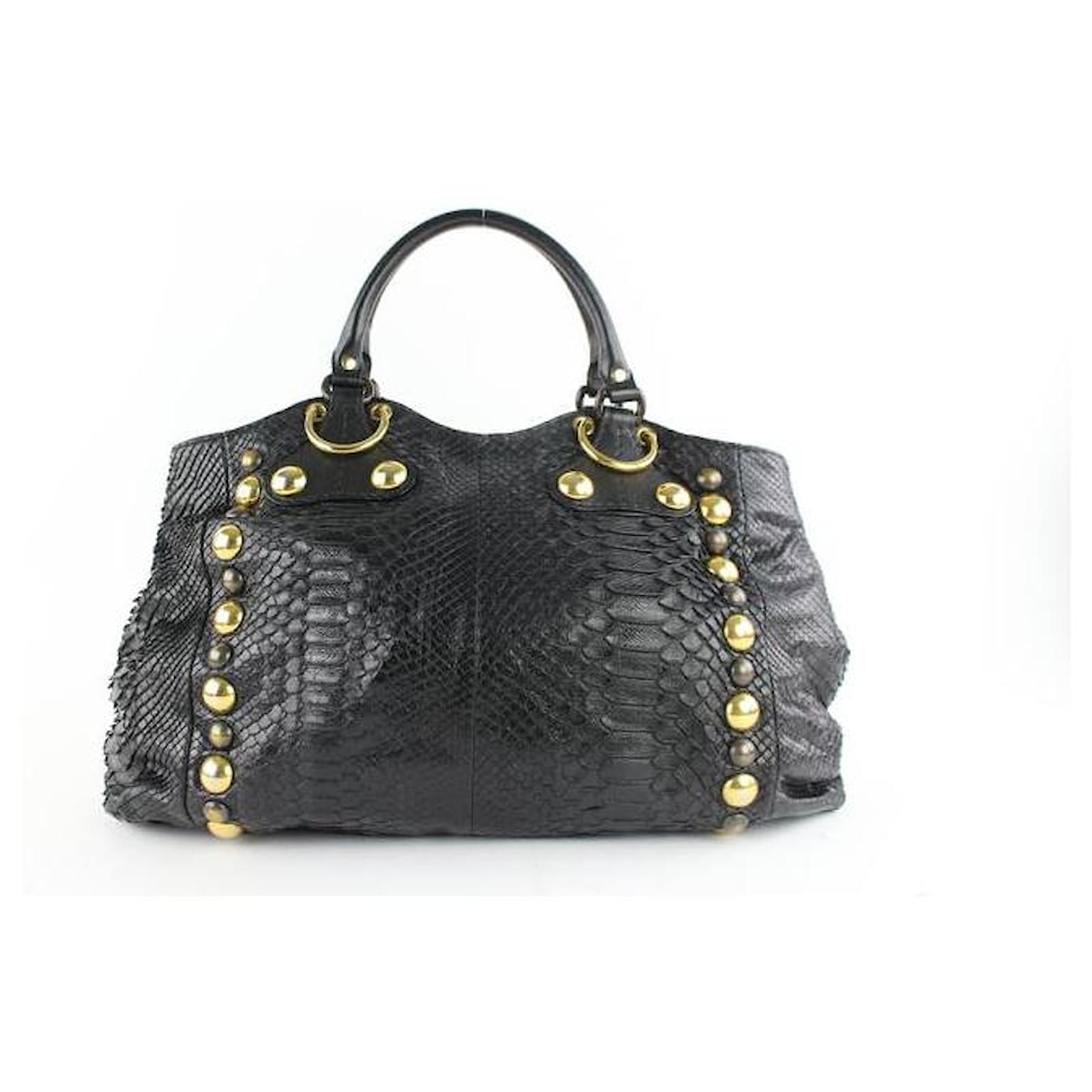 Pelle Scamosciata Borse Nere Con Frange Borsa Miss Marcella Nera