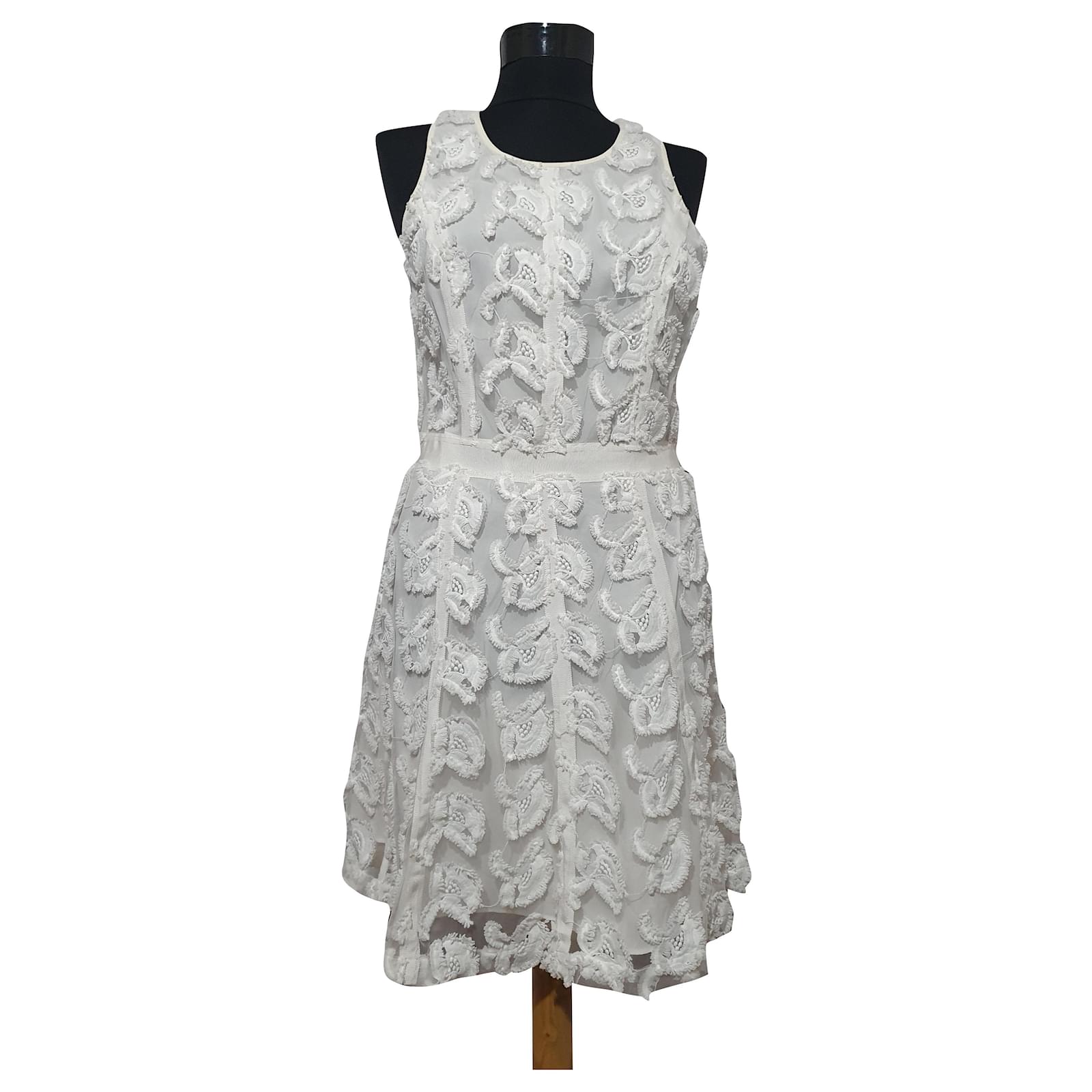 Juicy Couture Vestidos Blanco Poliéster Joli Closet