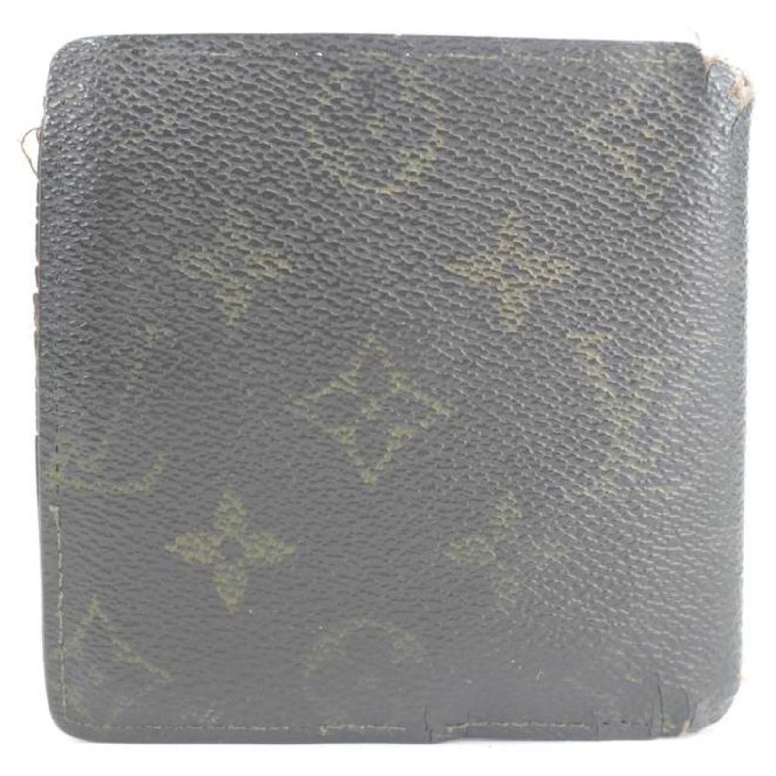Louis Vuitton Monogram Bifold Mens Wallet Brown Leather ref.290137