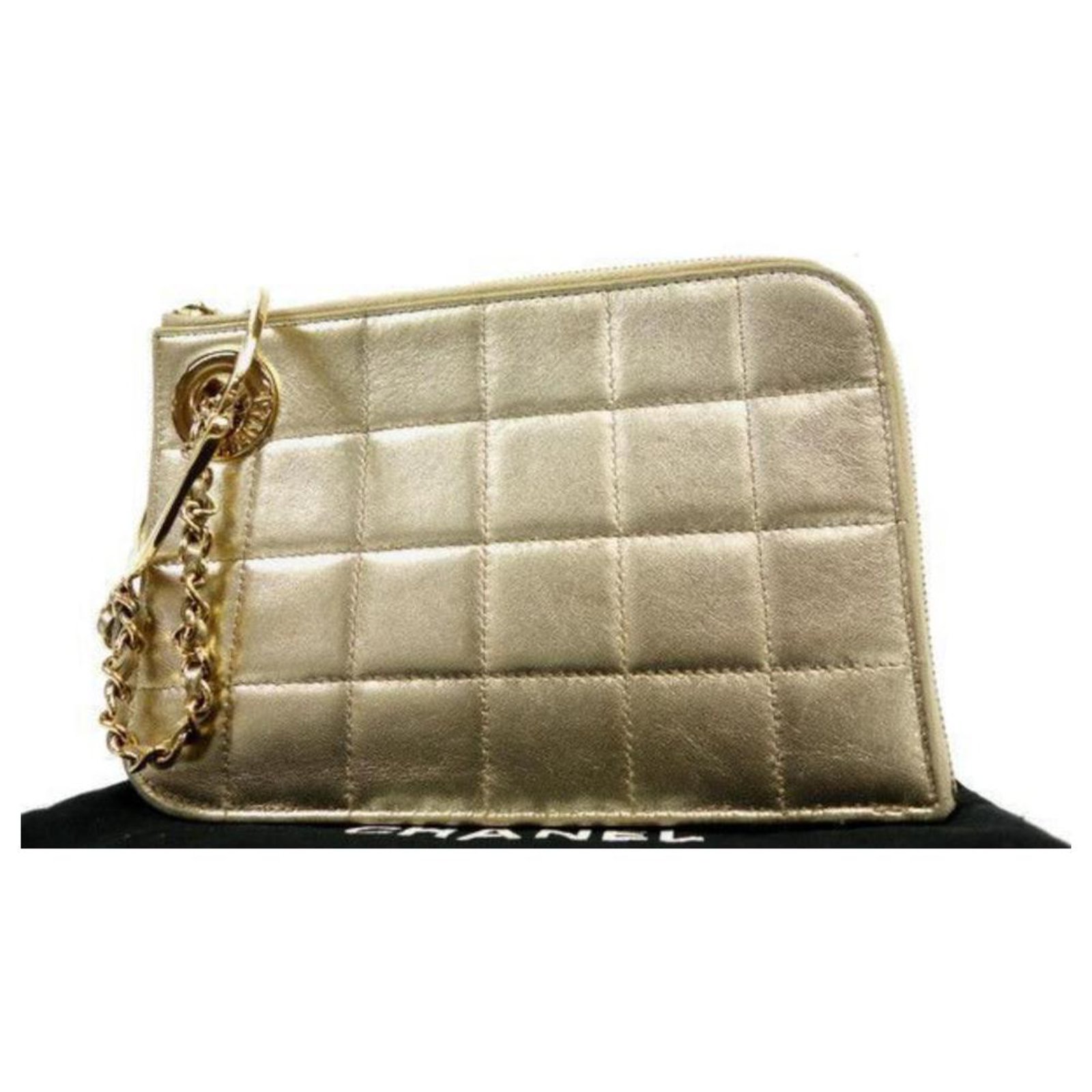 Chanel Chocolate Bar Bag/Clutch