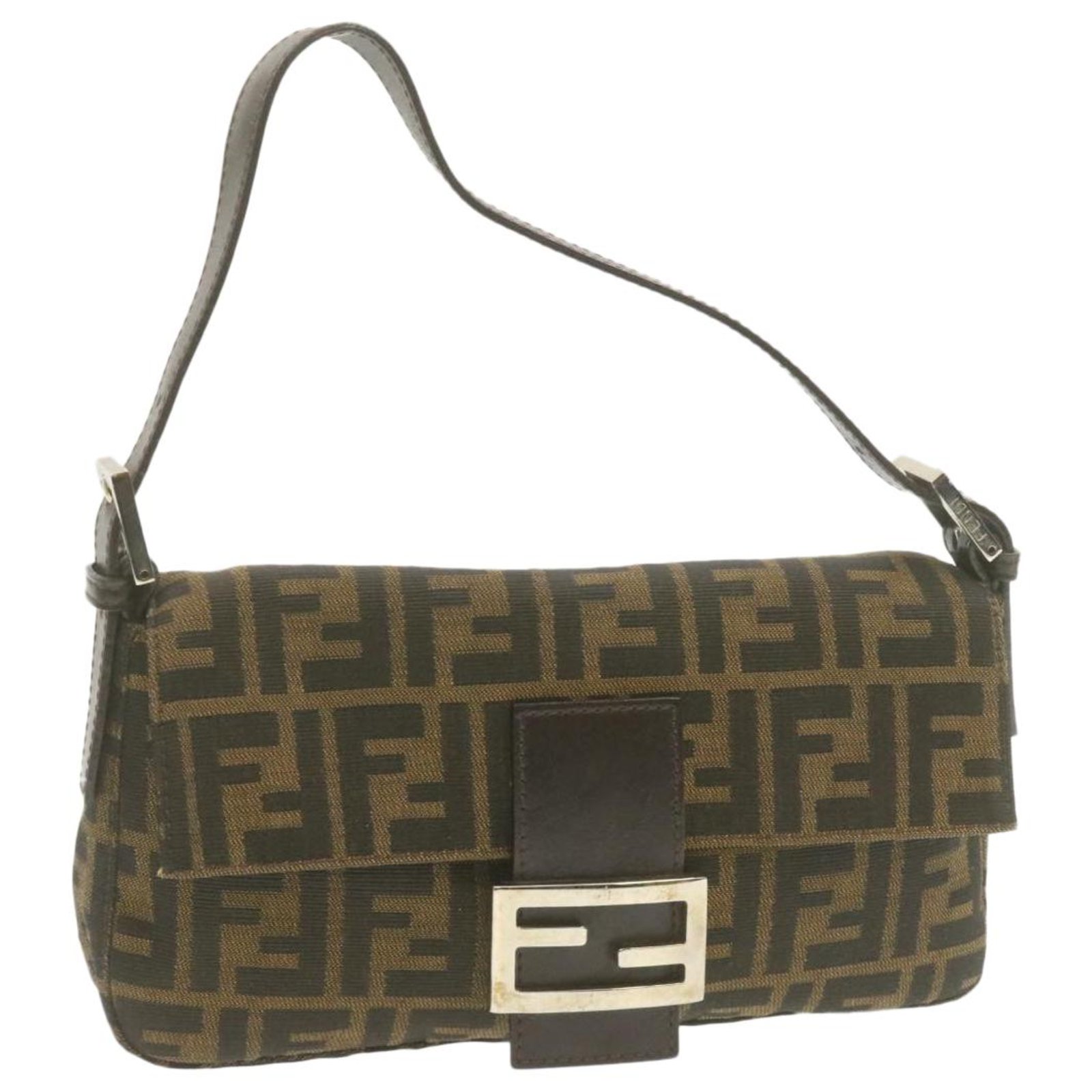 Fendi baguette Brown Cloth ref.290256 - Joli Closet