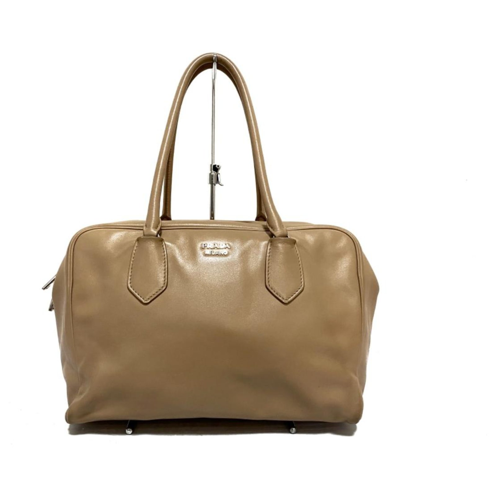 Prada Handbag Beige Leather ref.290884 - Joli Closet