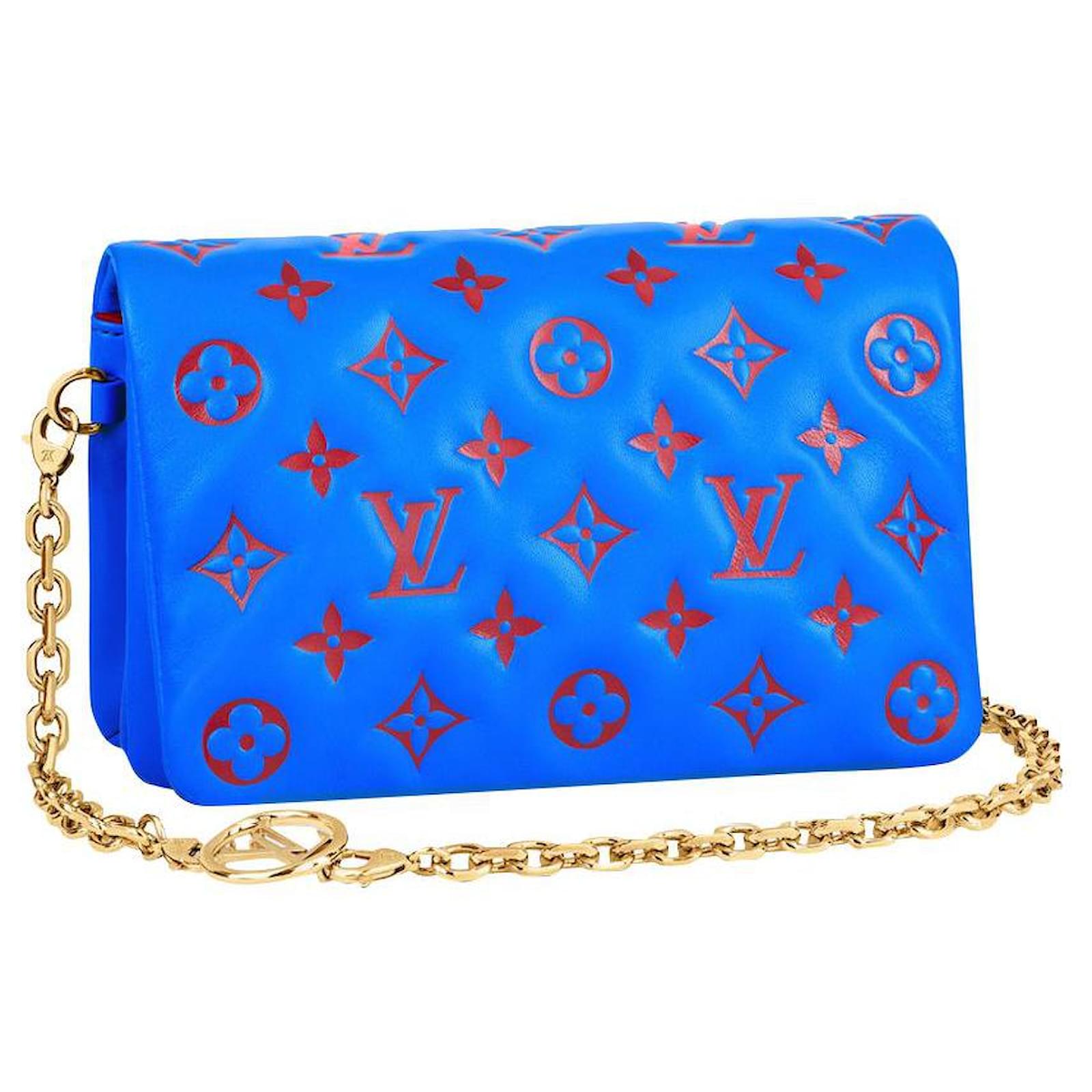 pochette louis vuitton bleu
