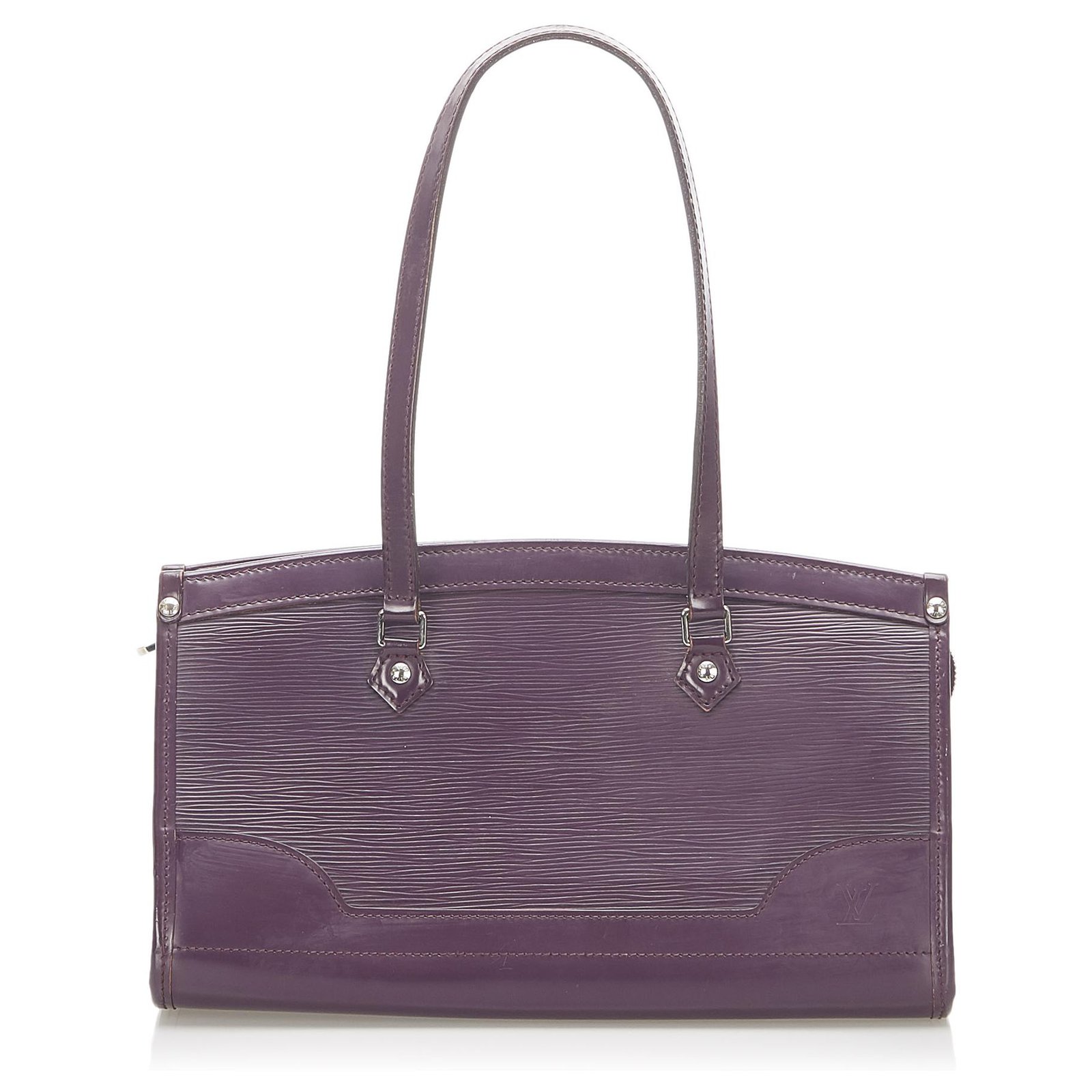 Louis Vuitton Purple Epi Madeleine PM Leather ref.480200 - Joli Closet